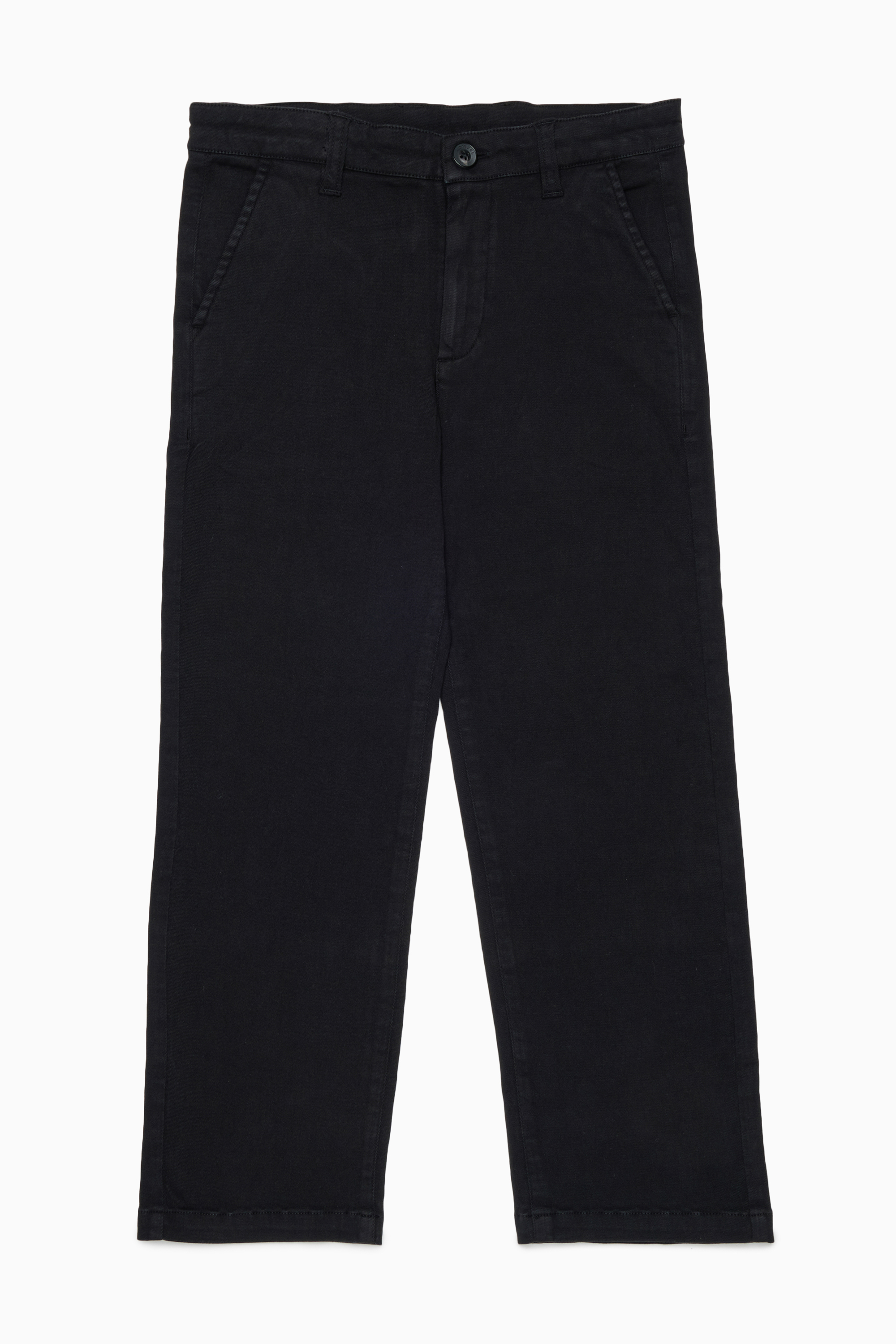 Diesel - PTIMO, Man's Chino pants in stretch cotton in Black - 1