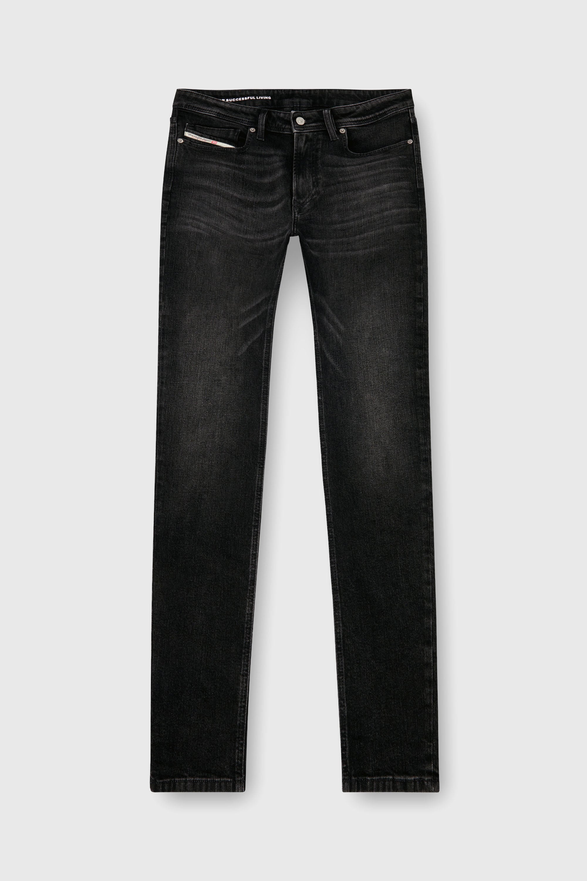 Diesel - Man's Skinny Jeans 1979 Sleenker 0GRDA, Black/Dark grey - 6