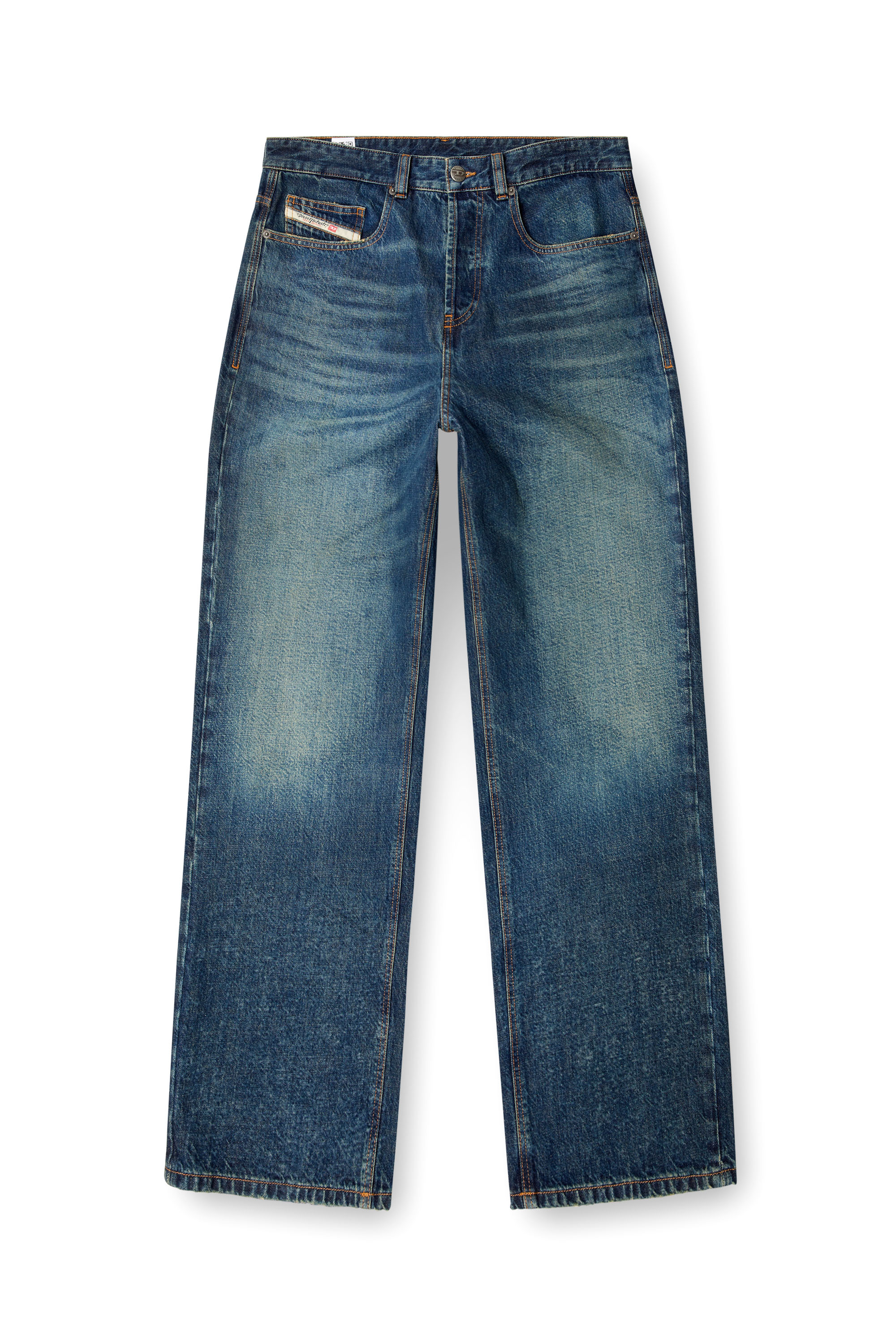 Diesel - Man's Relaxed Jeans 2001 D-Macro 0ABDJ, Medium blue - 3