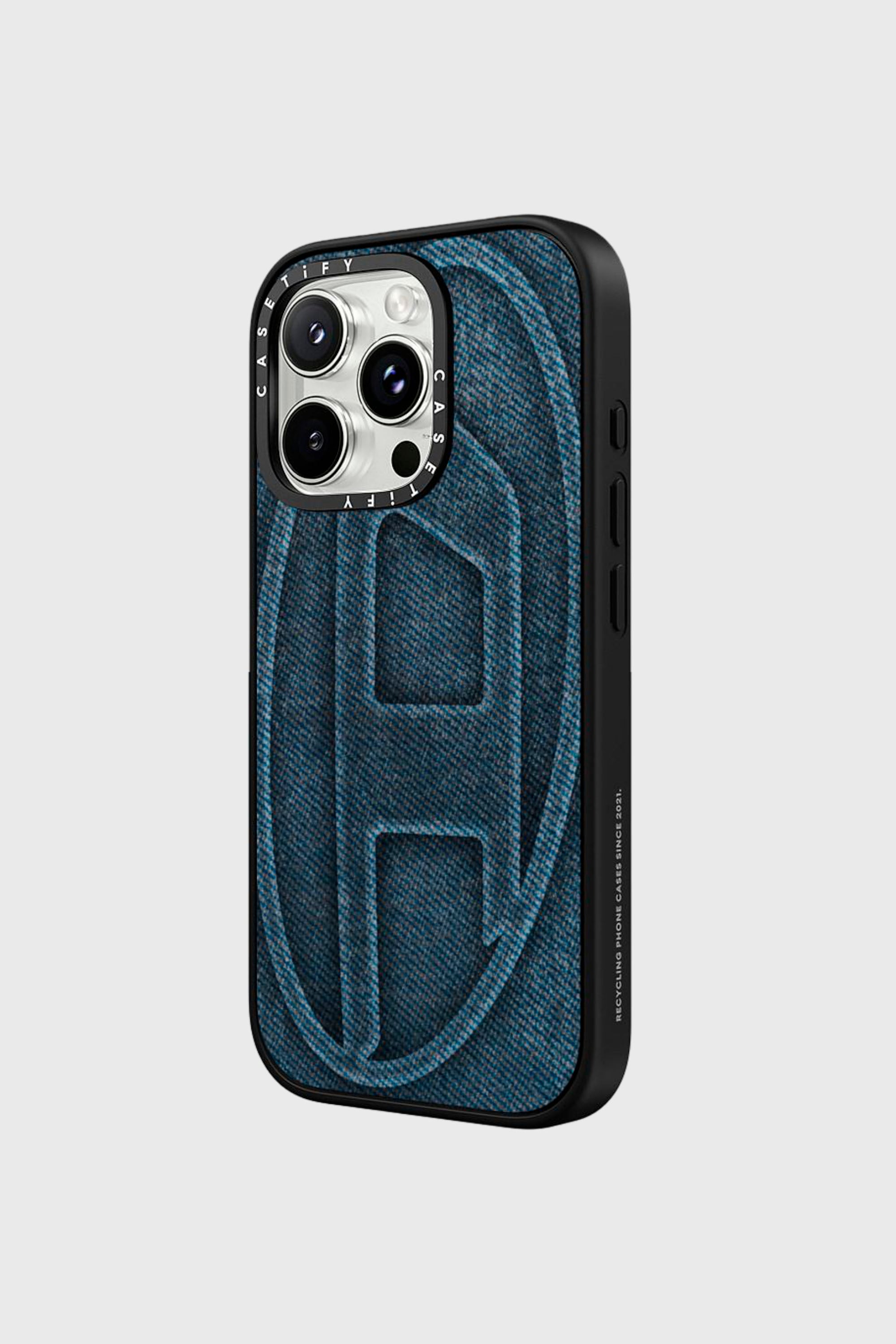 Diesel - 60582 MOULDED CASE, Unisex's Oval D impact case for iPhone 16 Pro Max in Blue - 2