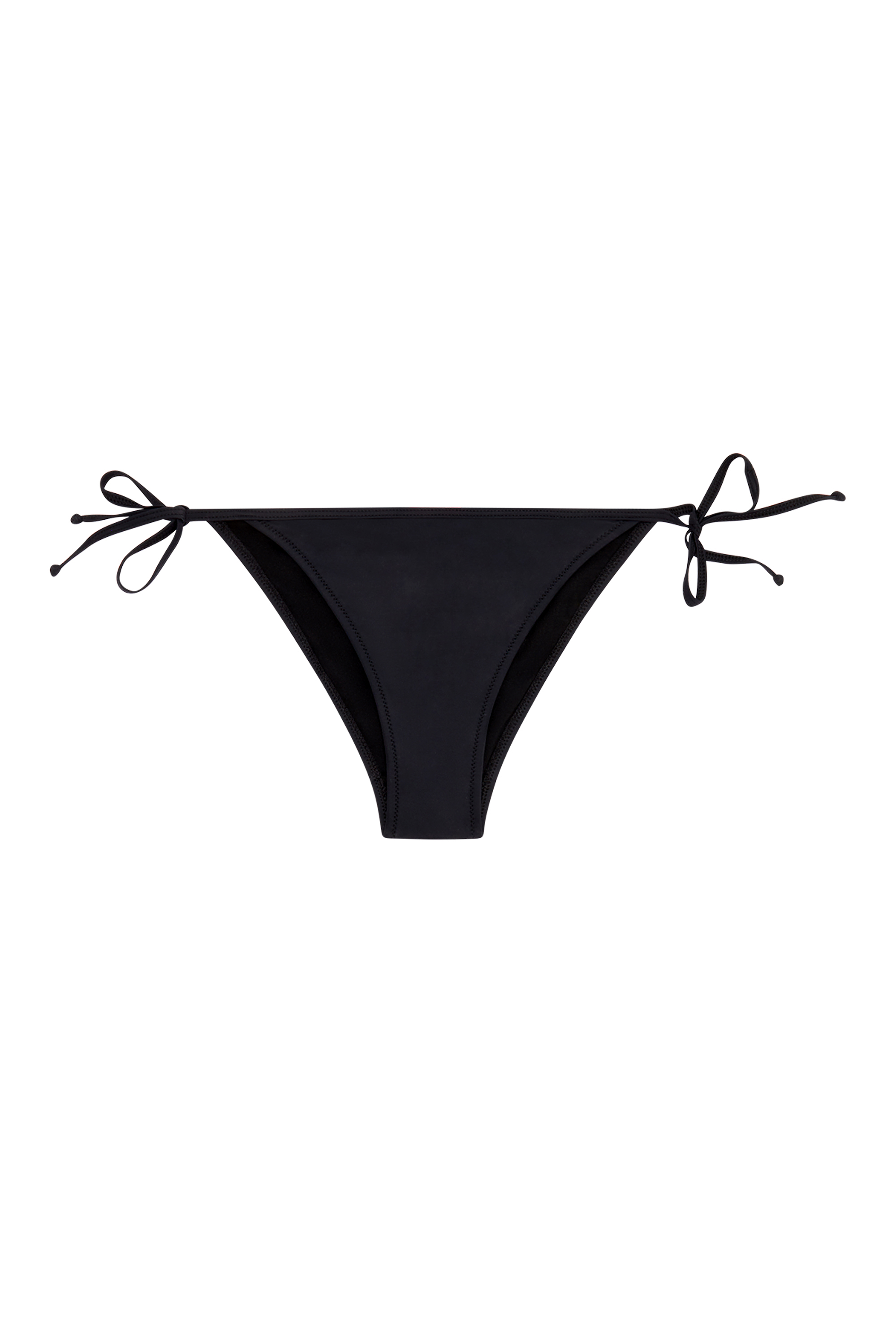 Diesel - BFPN-BRIGITTES, Woman Maxi logo bikini briefs in recycled nylon in Black - Image 4