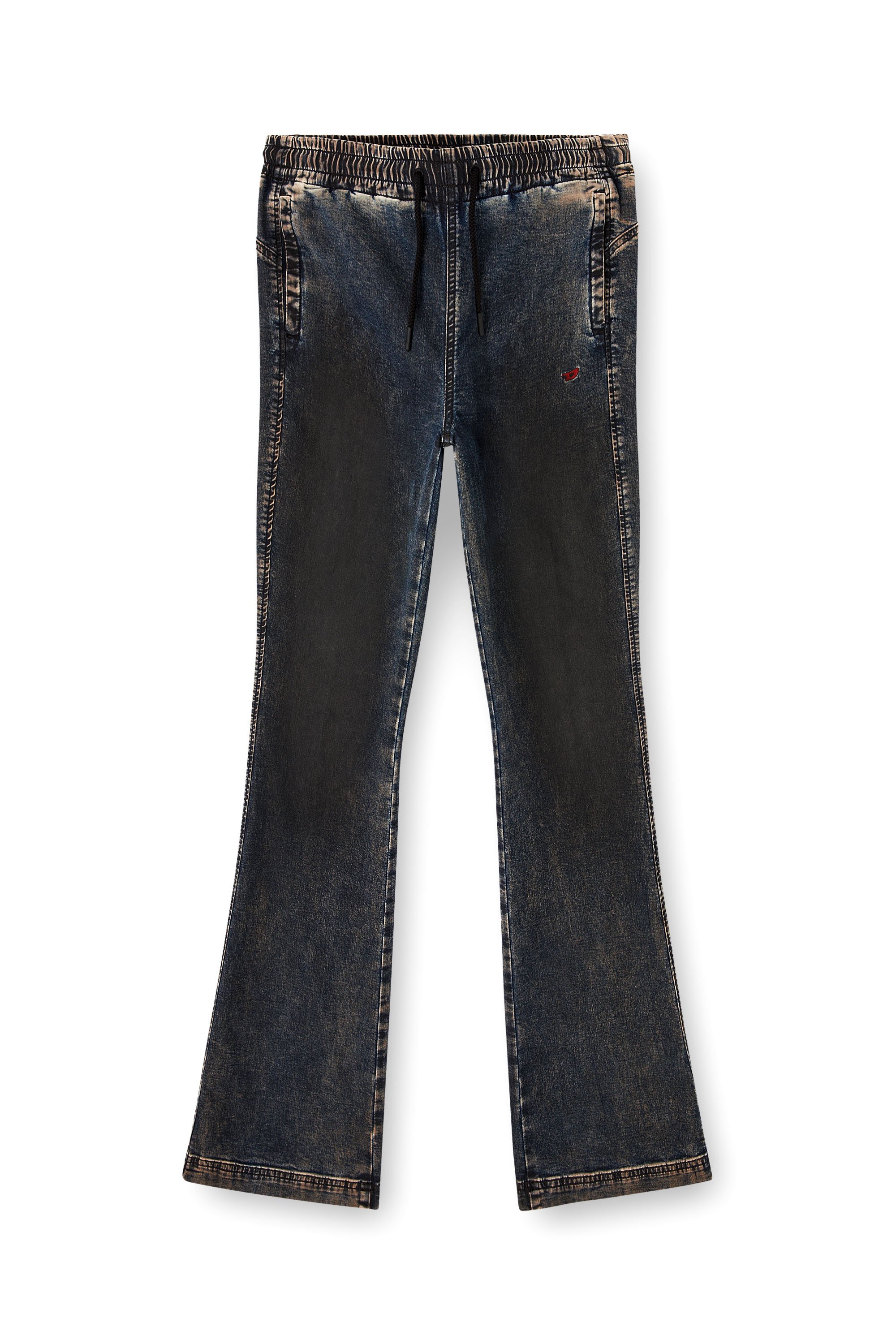 Diesel - Woman's Bootcut 2069 D-Ebbey Joggjeans&reg; 09N64, Dark Blue - 3