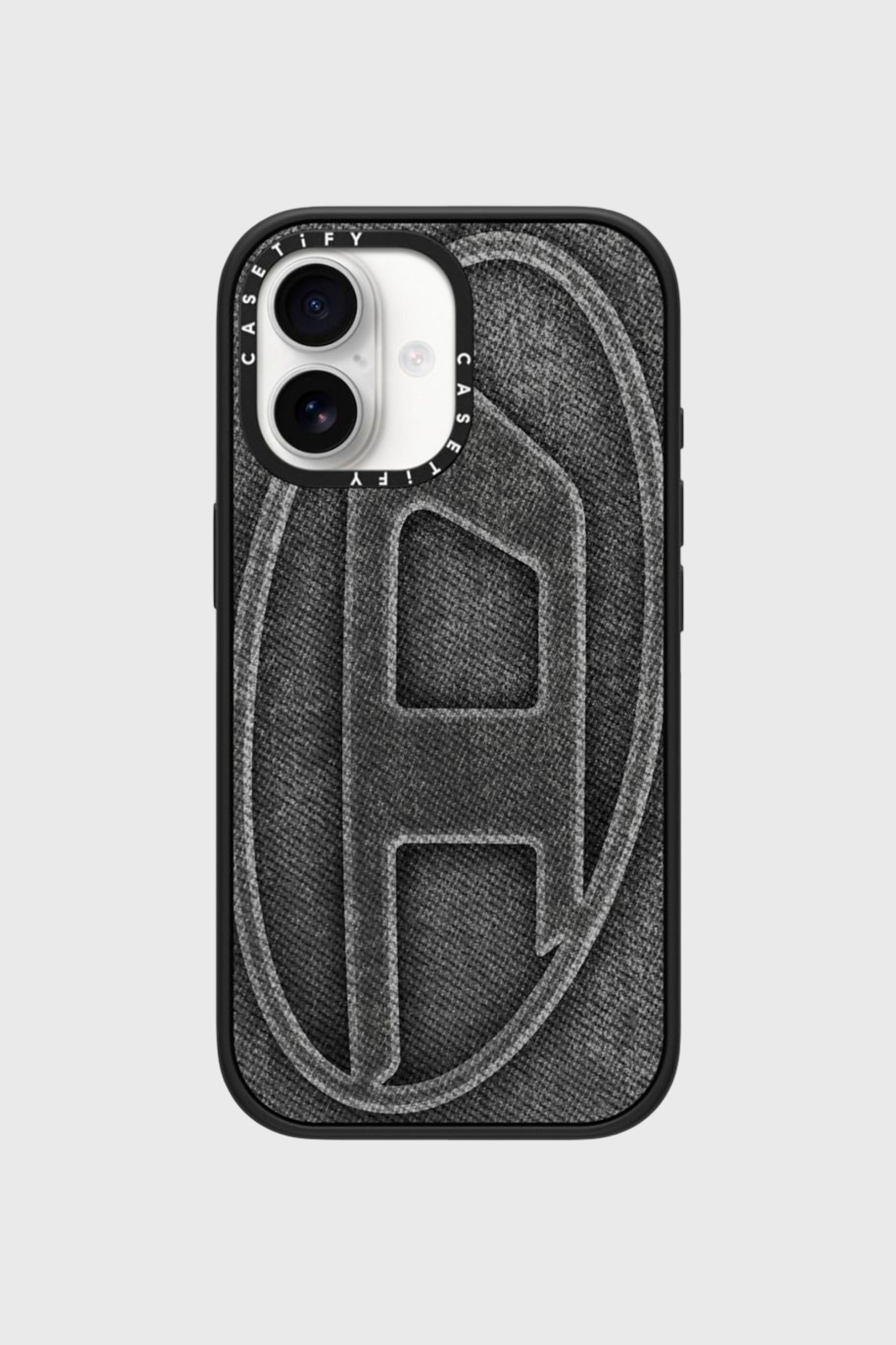 Diesel - 60575 MOULDED CASE, Unisex's Oval D impact case for iPhone 17 in Black - 1