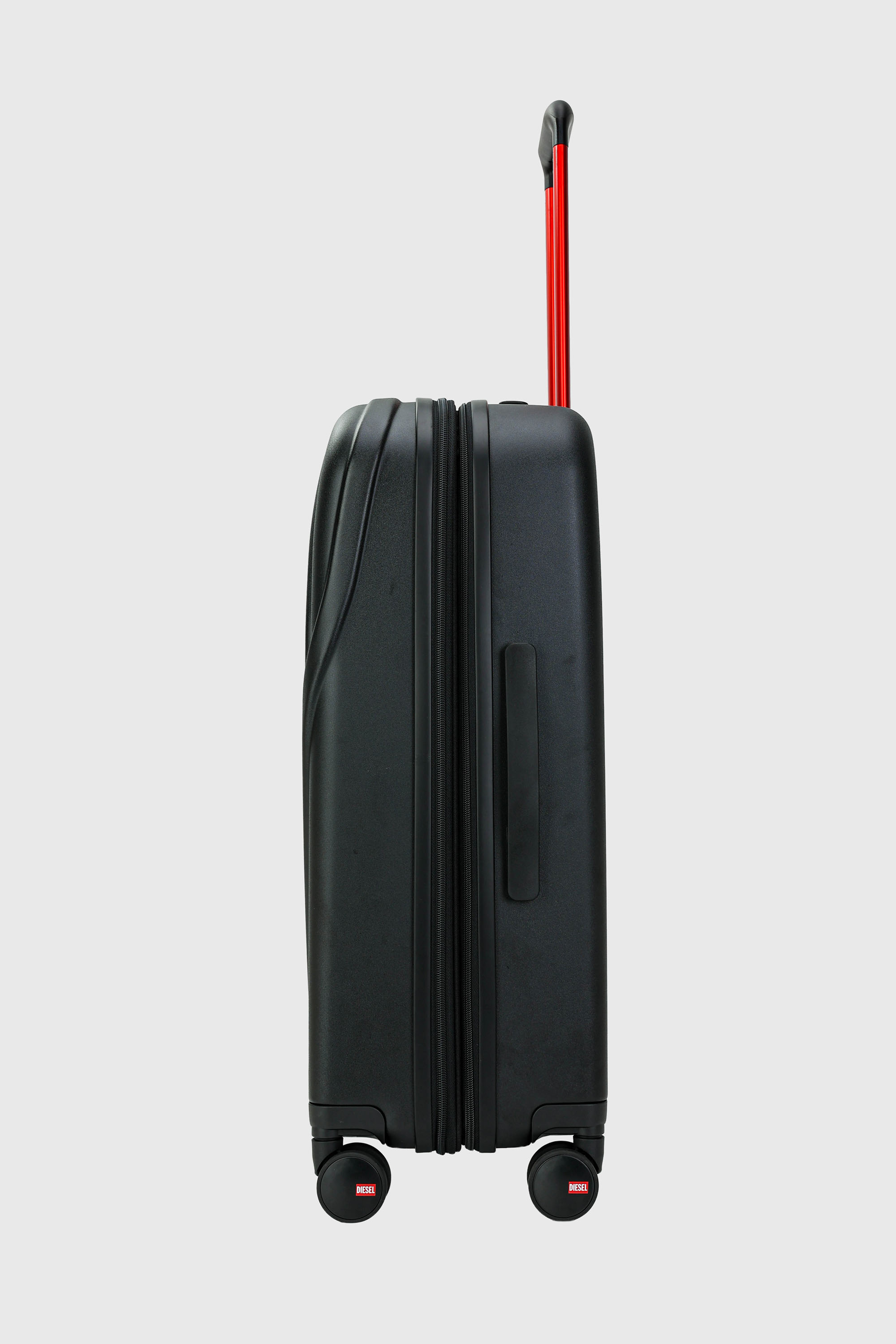 Diesel - LU0043 HARD LUGGAGE - DSL012, Unisex's Oval D suitcase size M in Black - 3
