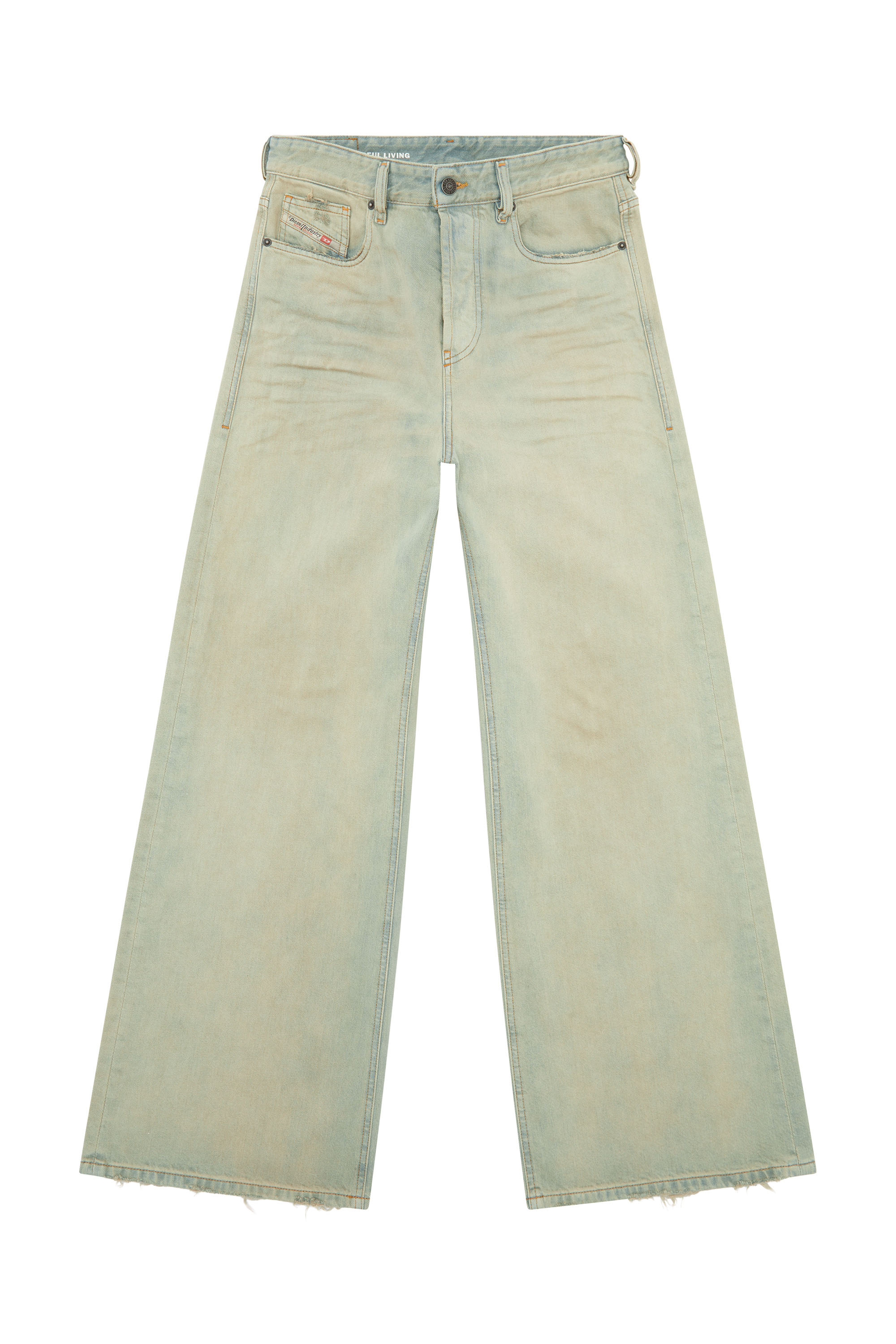 Diesel - Woman Straight Jeans 1996 D-Sire 09H60, Light Blue - Image 3