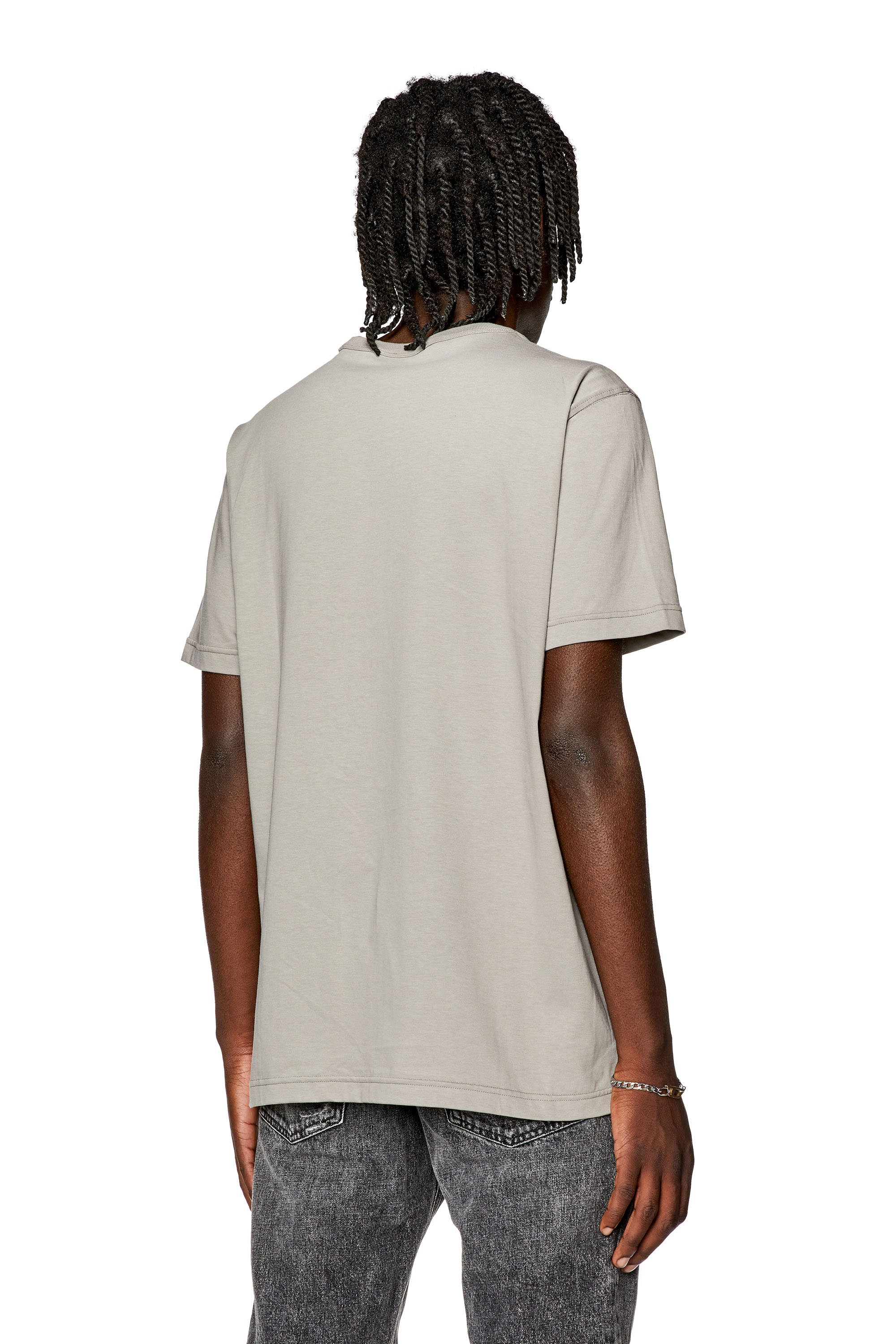 Diesel - T-JUST-OD, Light Grey - Image 4