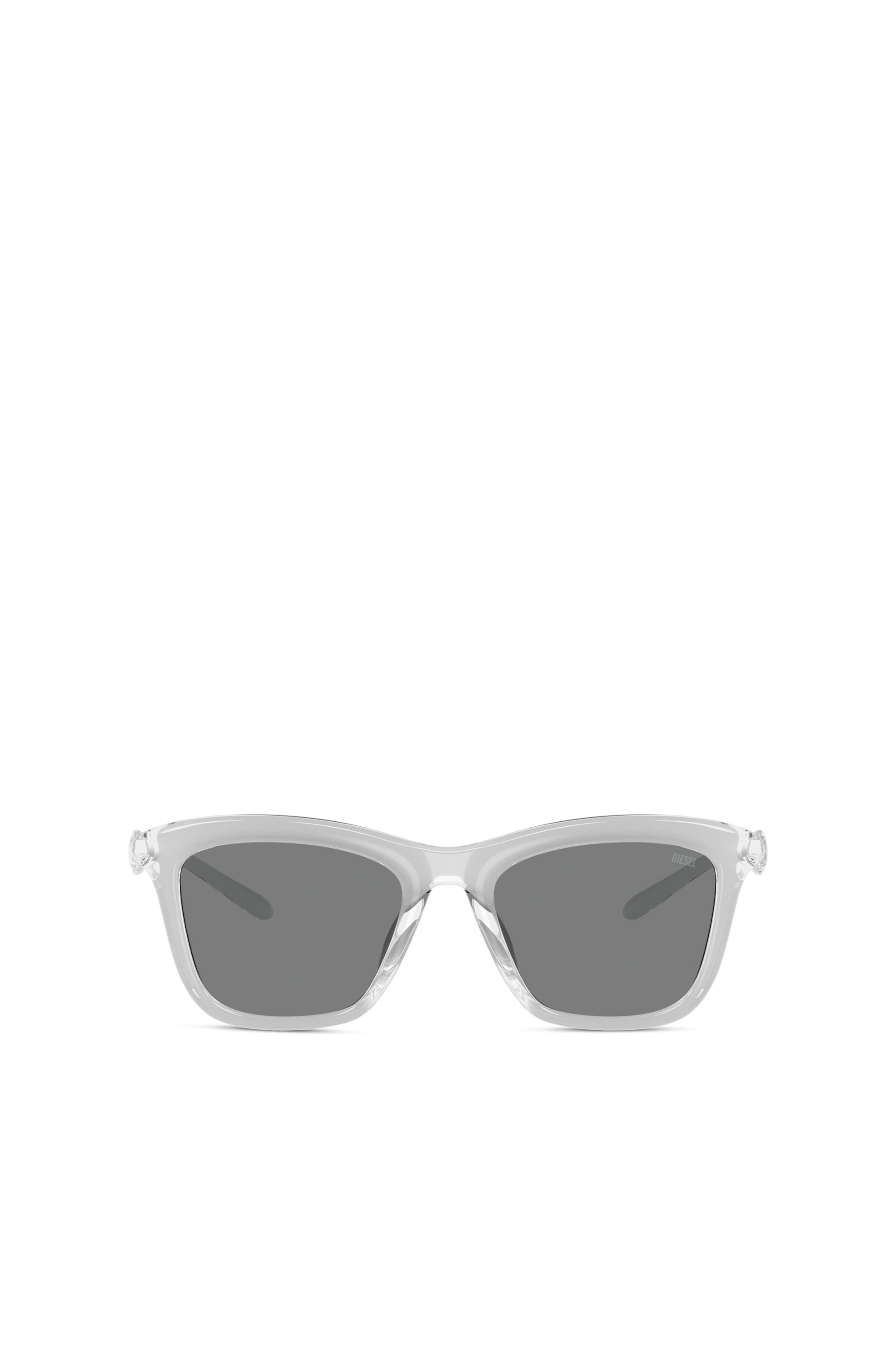 Diesel - 0DL3008U, Unisex's Square sunglasses in Grey - 2