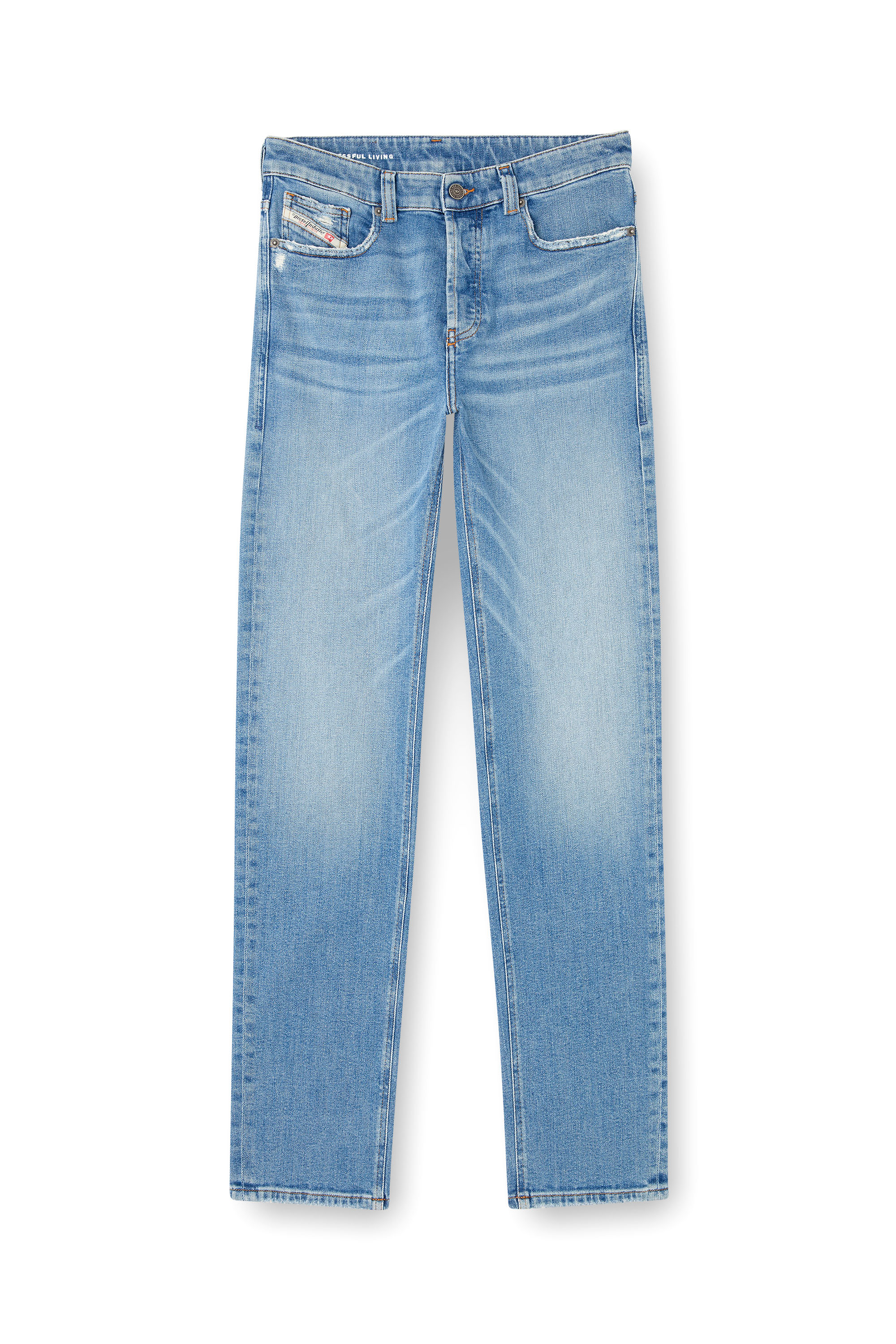 Diesel - Woman's Regular Jeans 1988 D-Ark 09M22, Light Blue - 3