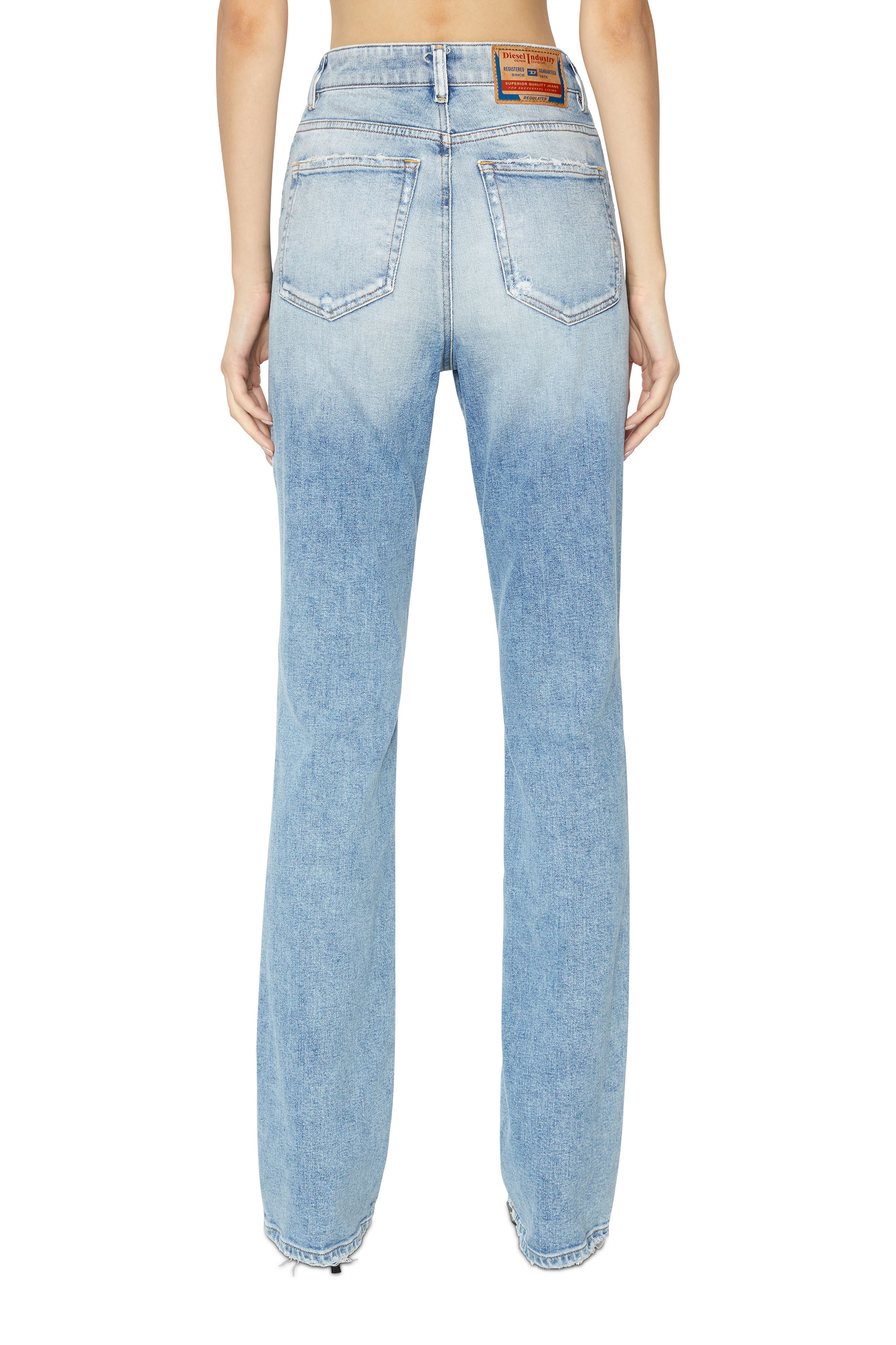 Diesel - Bootcut and Flare Jeans 2003 D-Escription 09E67, Light Blue - Image 3