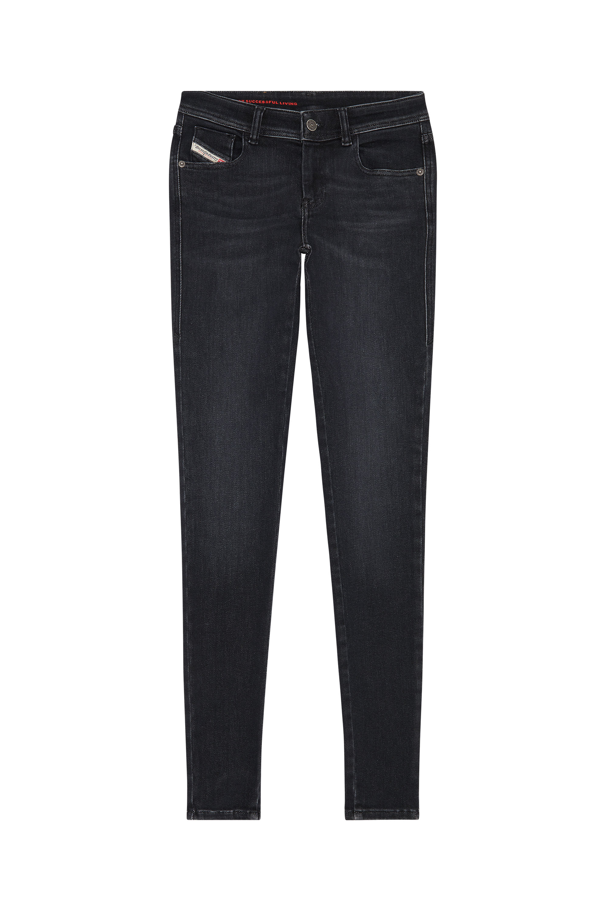 Super skinny Jeans 2017 Slandy 09D96, Black/Dark grey - Jeans
