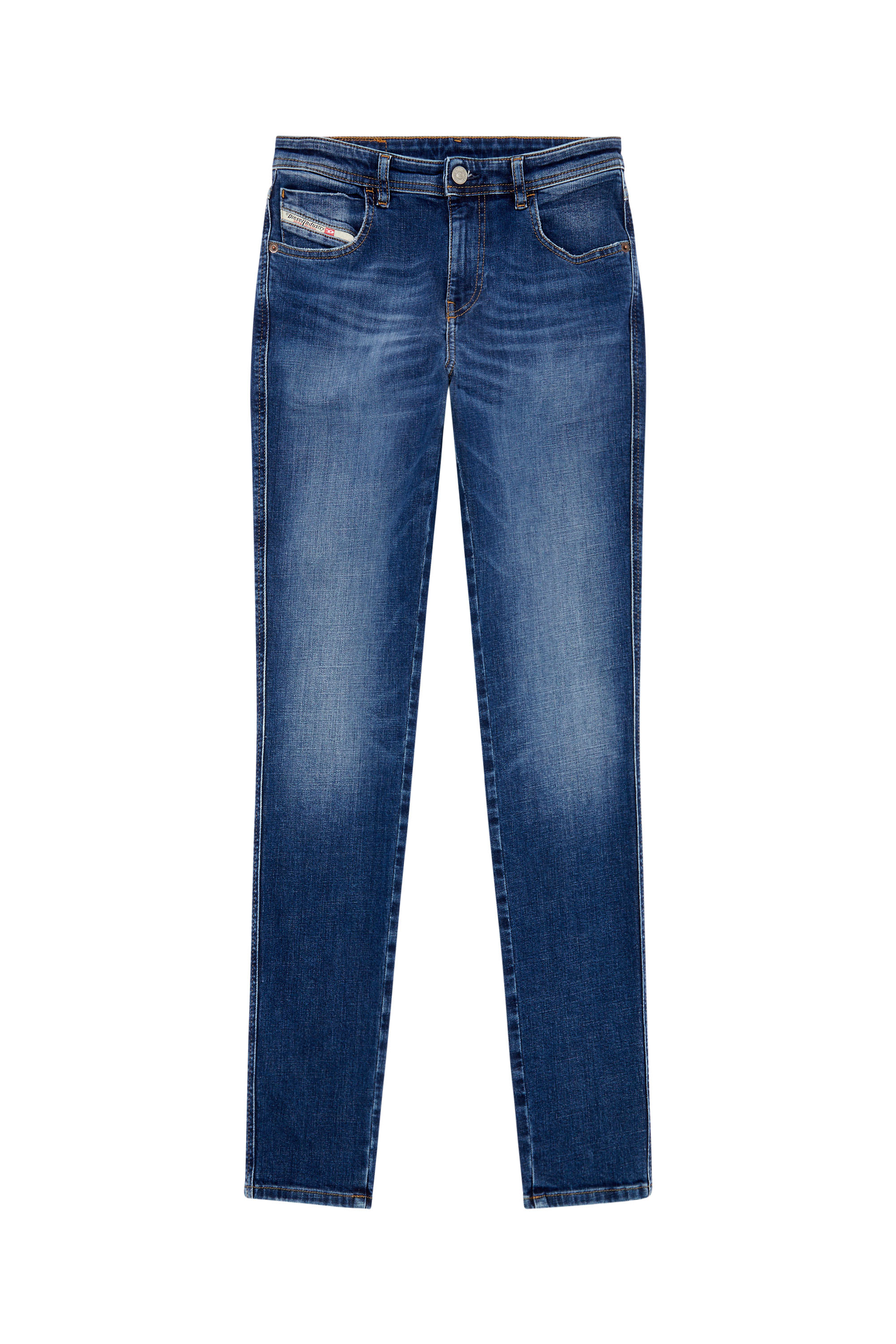 Diesel - Woman Skinny Jeans 2015 Babhila 09H63, Dark Blue - Image 5