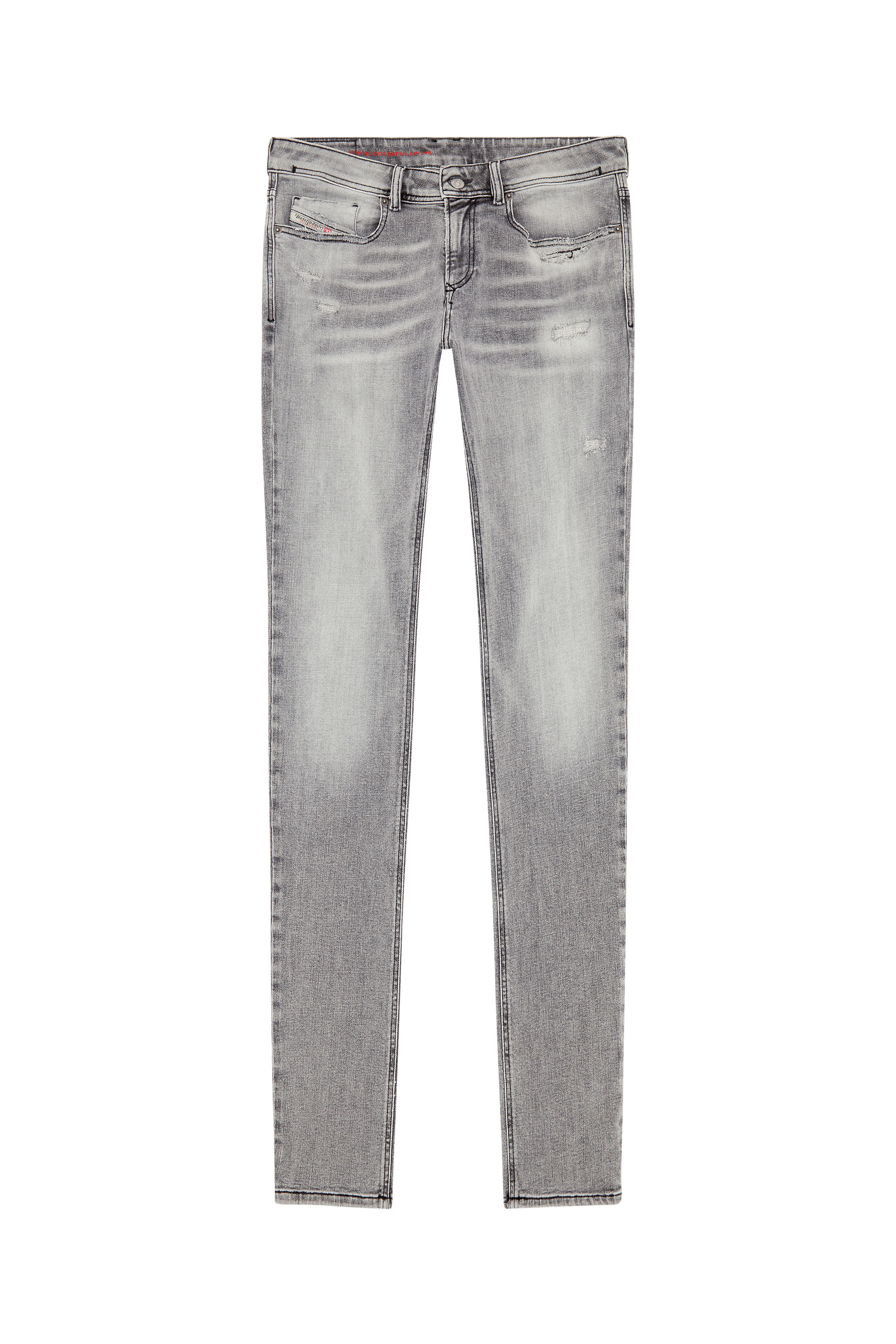 Diesel - Man Skinny Jeans 1979 Sleenker E9B97, Black/Dark grey - Image 5