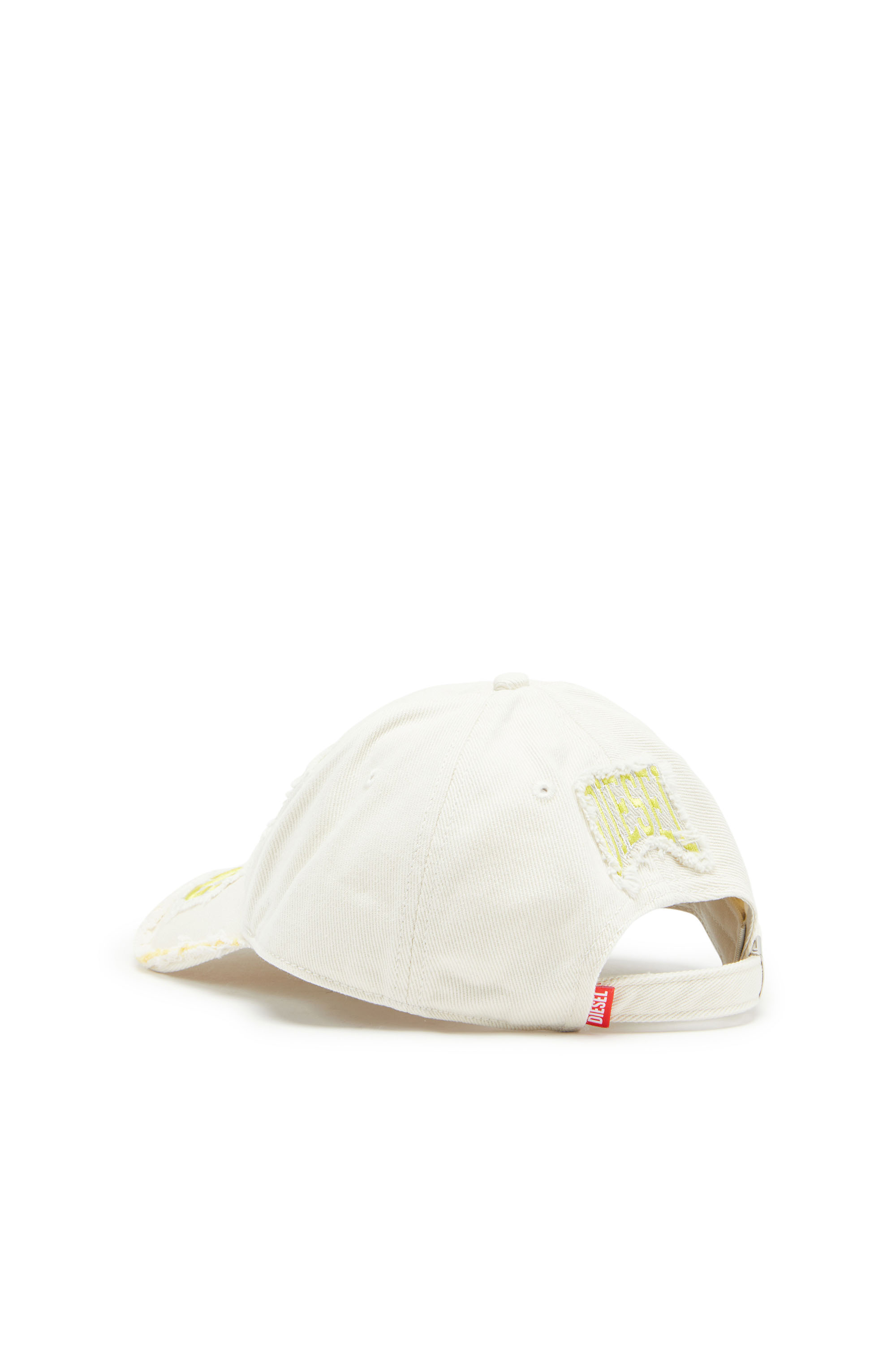 Diesel - C-GUS, Man Baseball cap with embroidered patches in White - Image 2