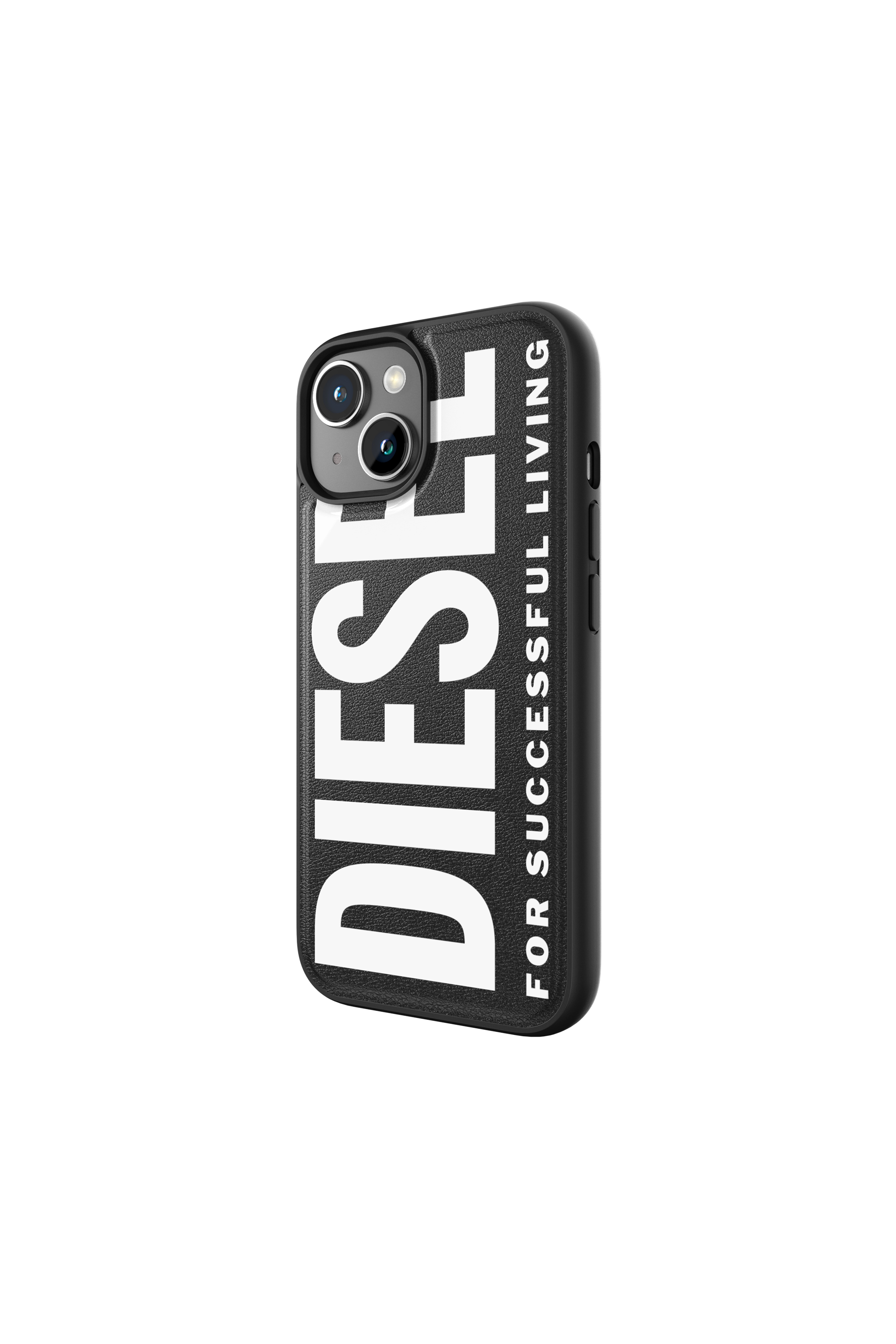 Diesel - 54165 MOULDED CASE, Unisex Moulded case cover iP15 in Black - Image 4