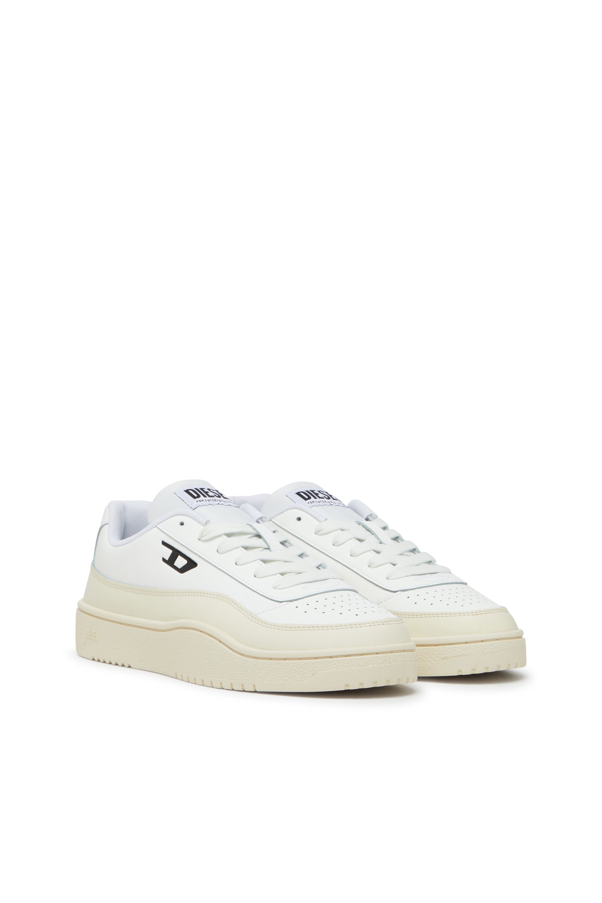 Diesel - S-TRACKER-D LOW, Man's Low top sneaker in White/Beige - 2