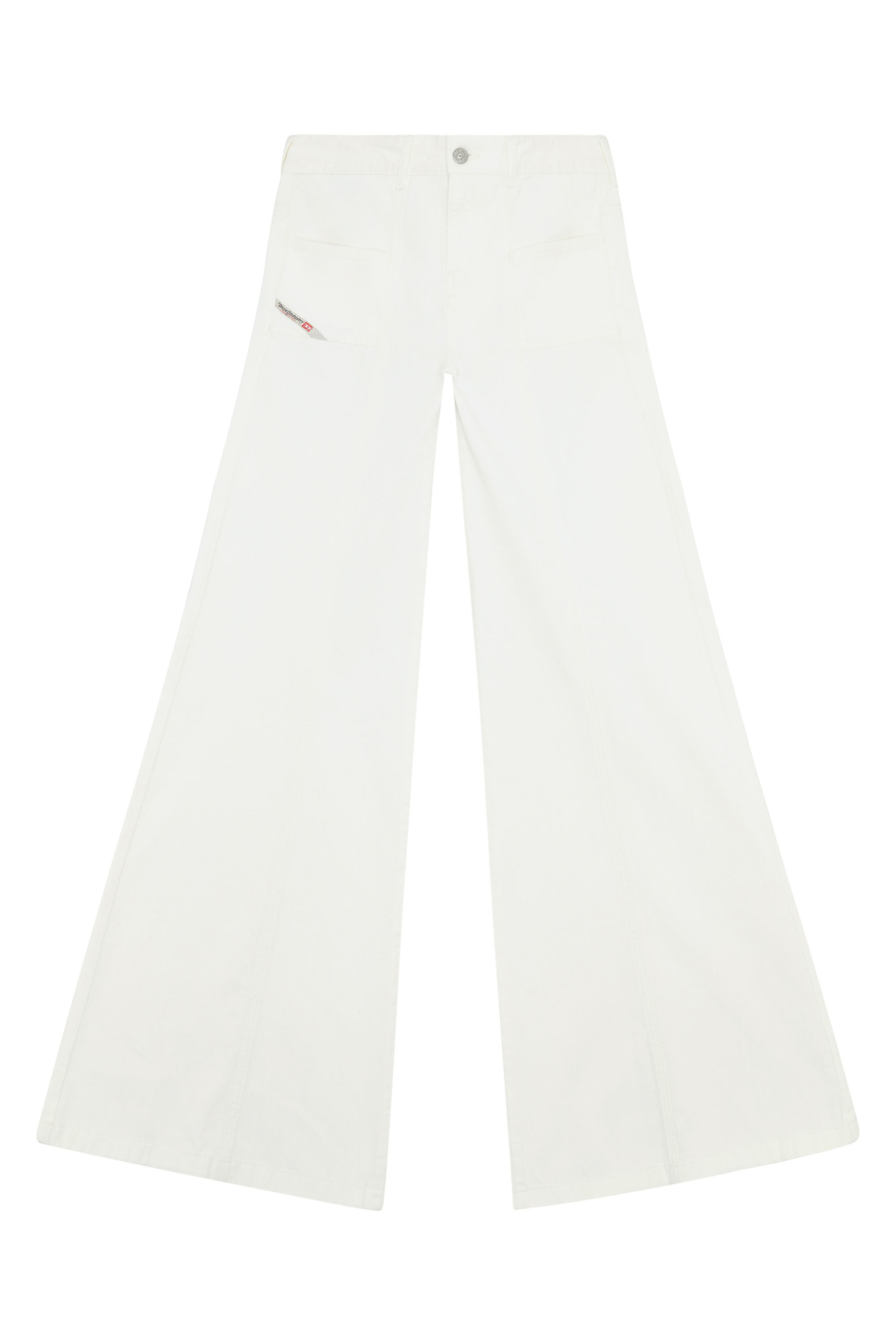 Diesel - Woman Bootcut and Flare Jeans D-Akii 068JQ, White - Image 5