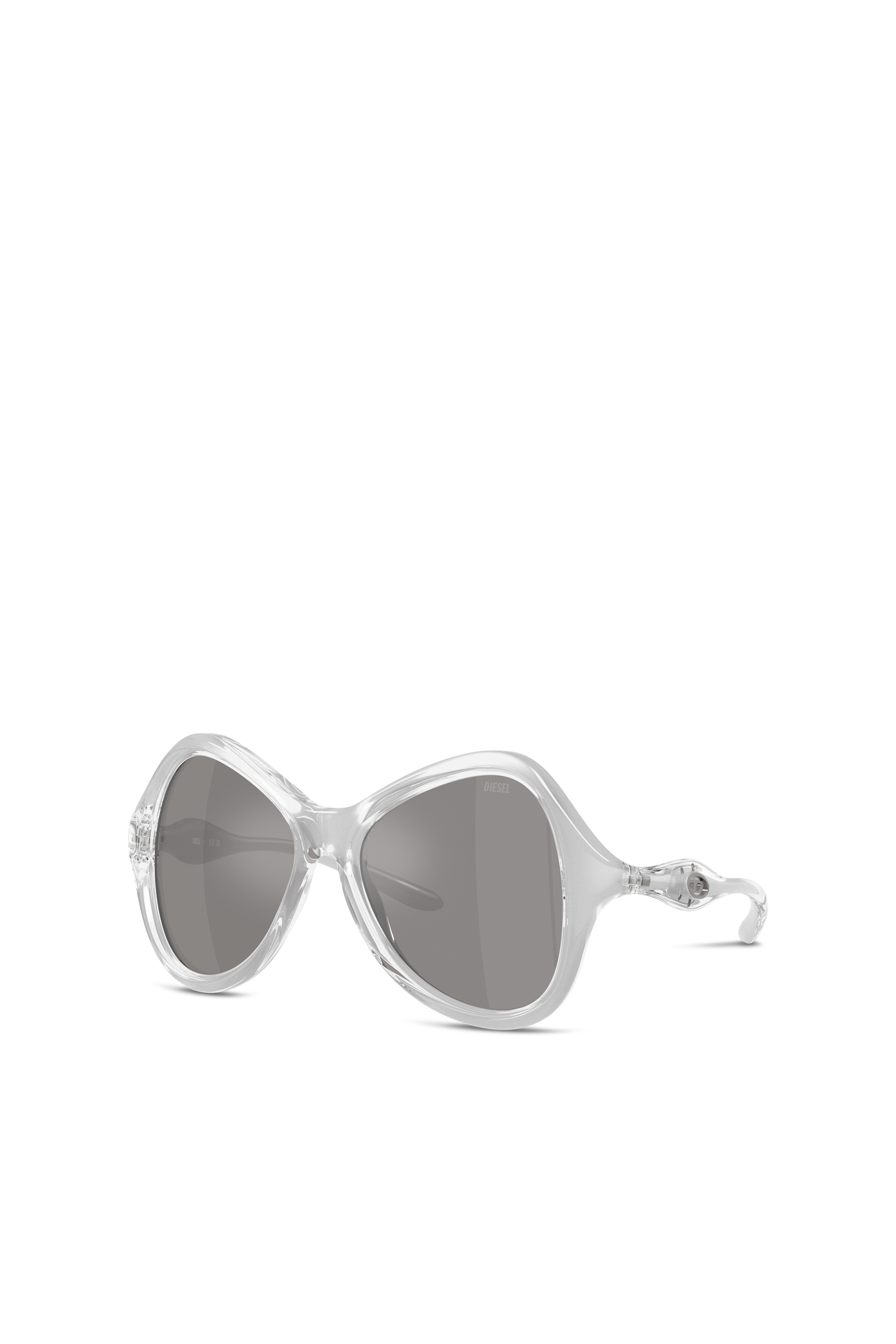Diesel - 0DL3010U, Unisex's Cat-eye style sunglasses in Grey - 1