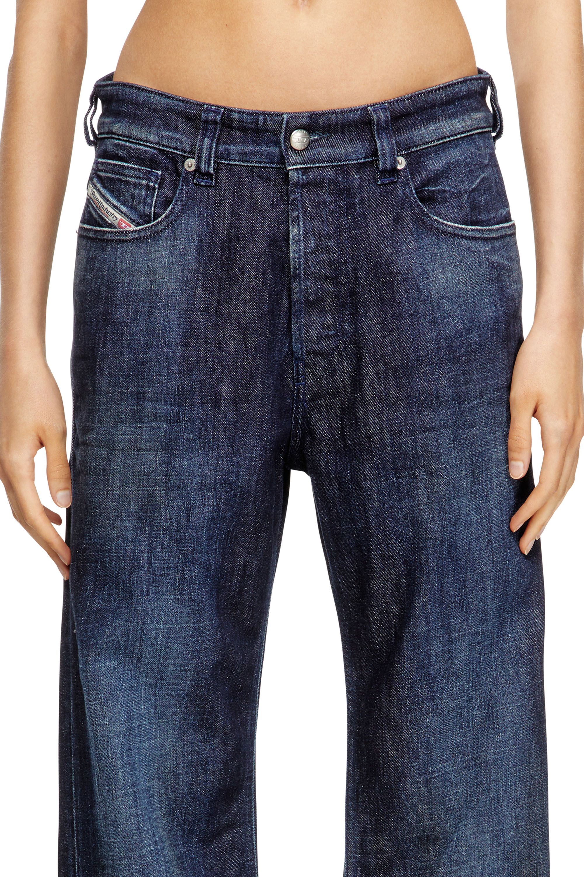 Regular Jeans 1988 D-Ark 09M19, Dark Blue Diesel - Woman's Regular Jeans 1988 D-Ark 09M19, Dark Blue - 5
