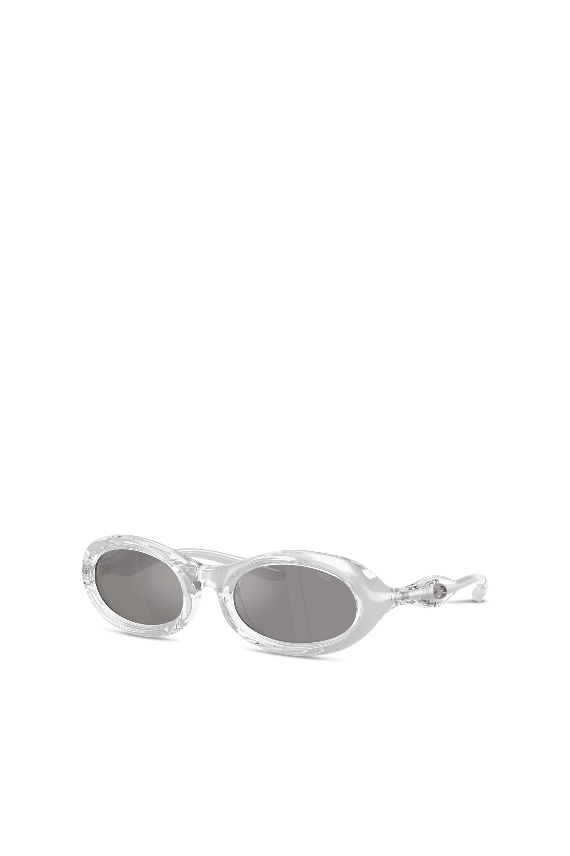 Diesel - 0DL3011U, Unisex's Oval sunglasses in Grey - 1