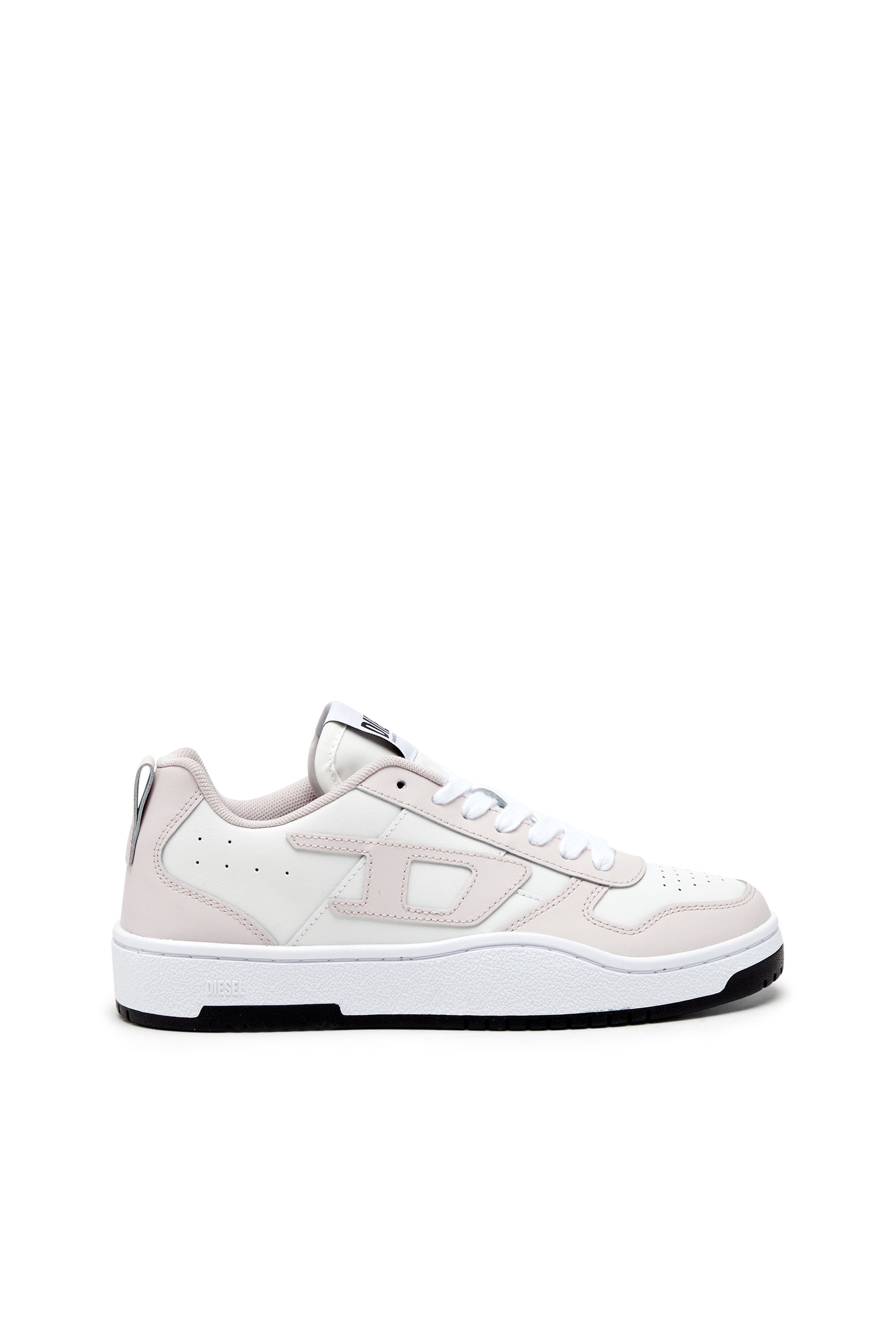 Diesel - S-UKIYO V2 LOW W, Woman S-Ukiyo Low-Low-top sneakers in leather and nylon in Multicolor - Image 1