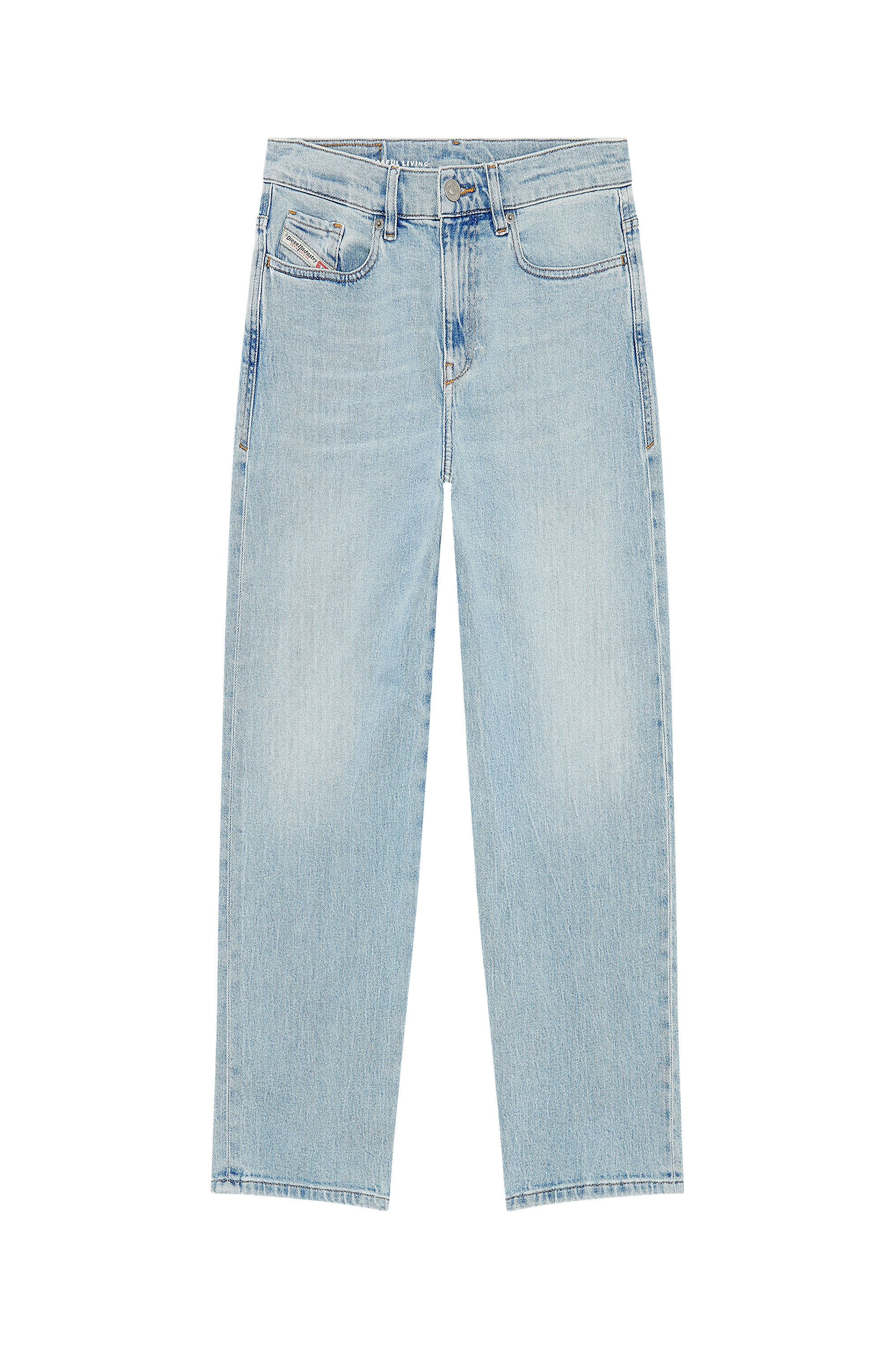 Diesel - Boyfriend Jeans 2016 D-Air 09G74, Light Blue - Image 5