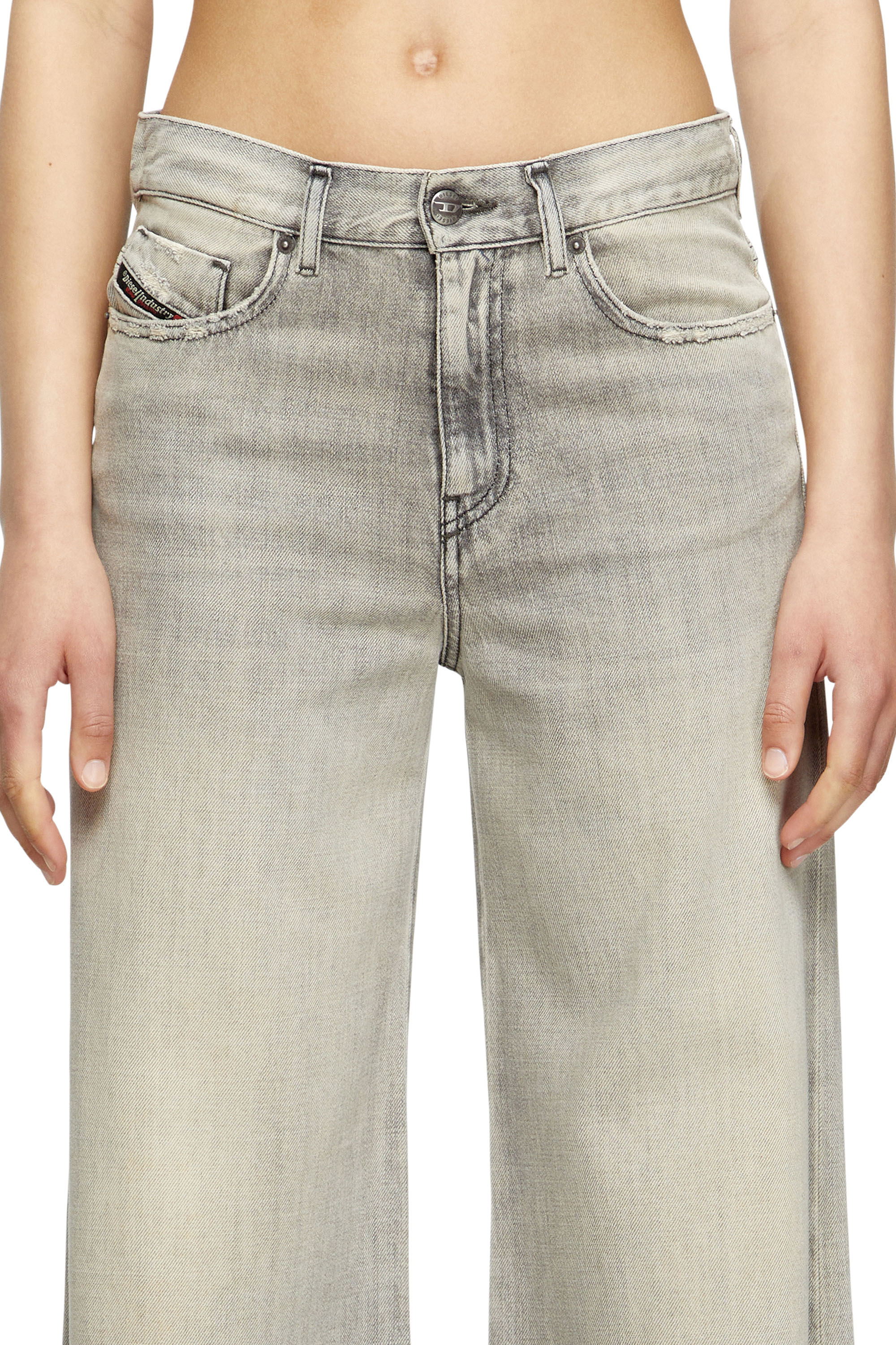 Diesel - Woman's Flare Jeans 1978 D-Akemi 068RU, Grey - 5