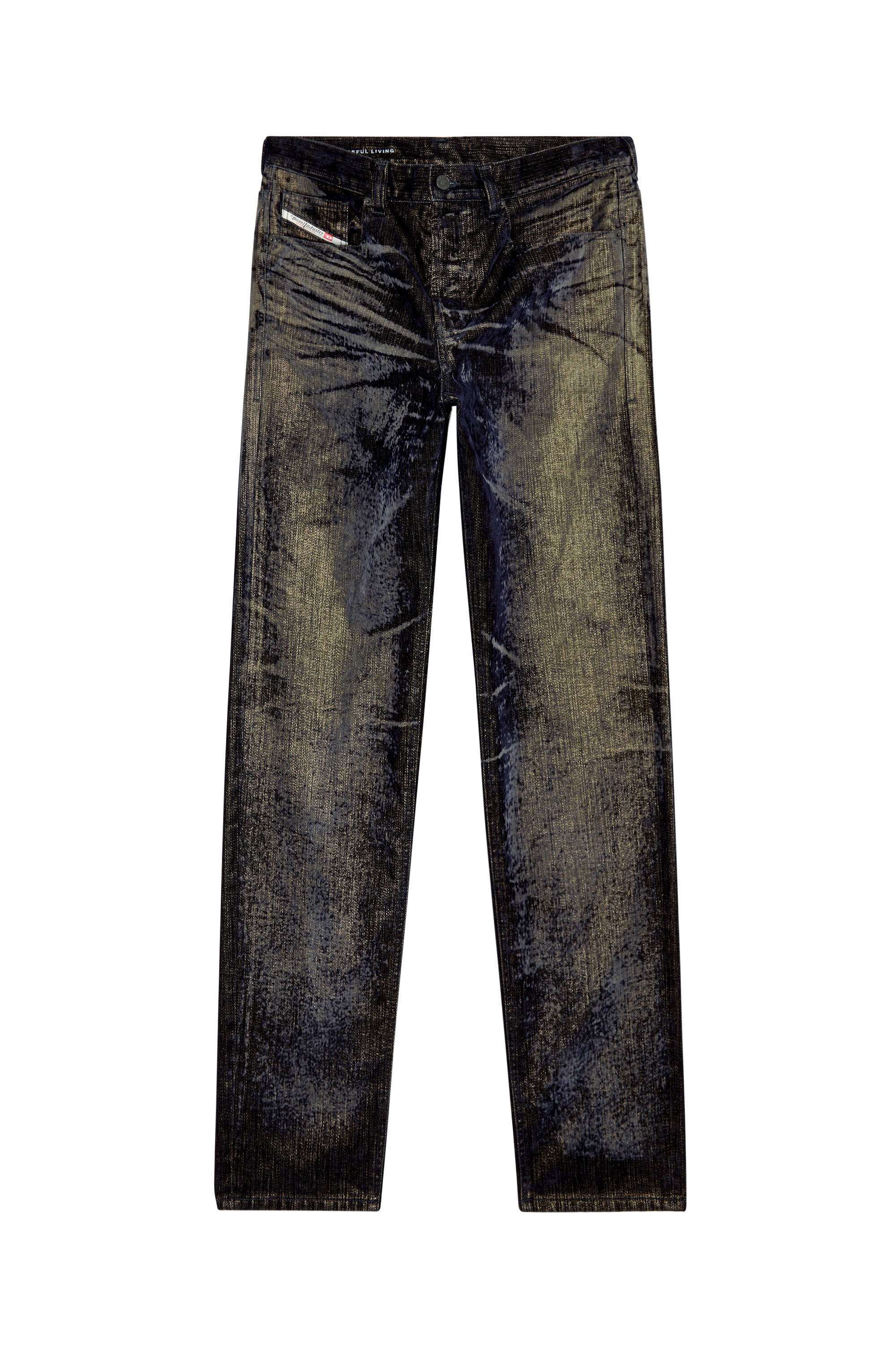 Diesel - Man Straight Jeans 2010 D-Macs 09I49, Black/Dark grey - Image 5