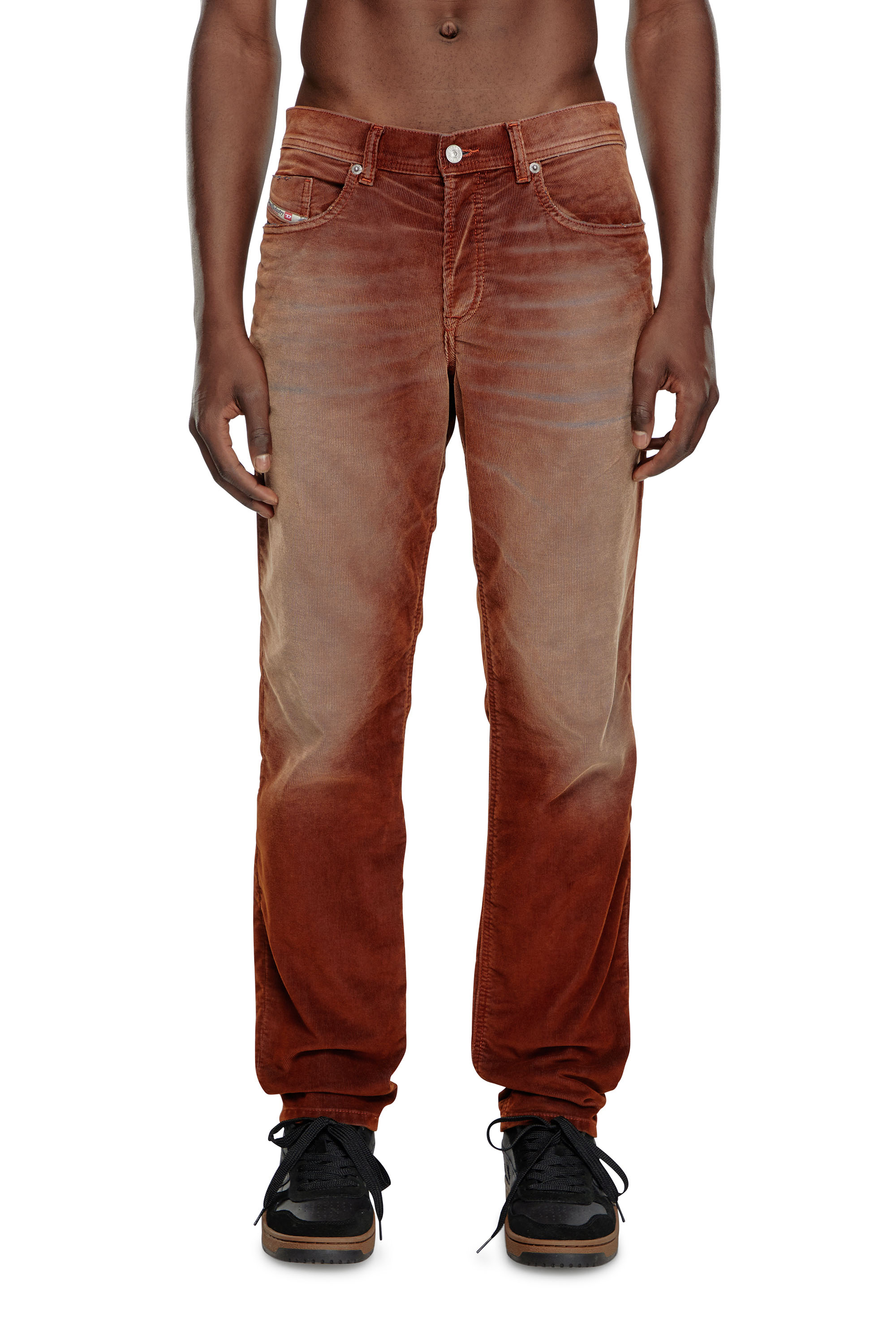 Diesel - Man's Tapered Jeans 2023 D-Finitive 003II, Brown - 1