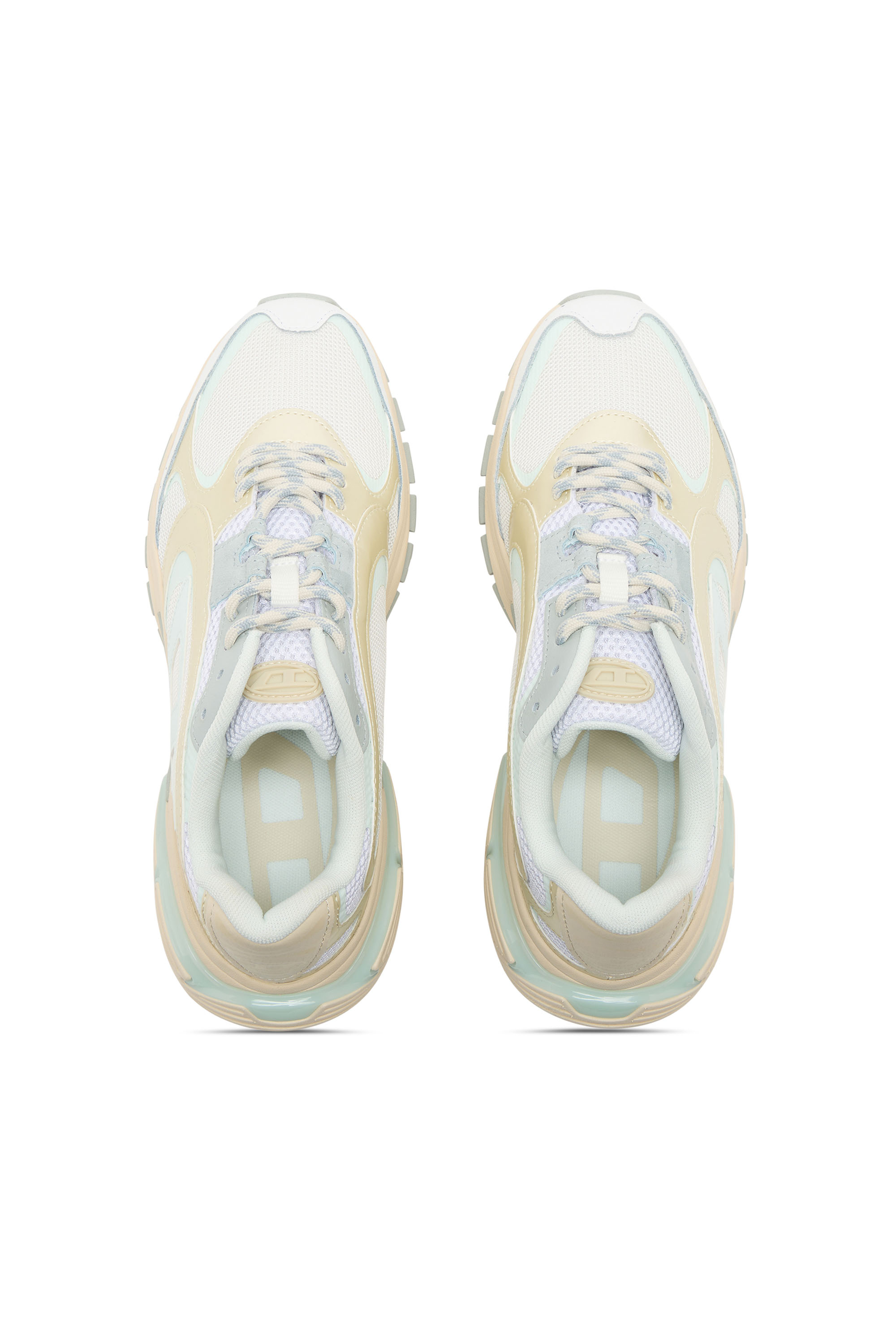 Diesel - S-PRO-V-DENSE LOW W, Woman's S-D-Runner X running shoes with metallic details in White - 4