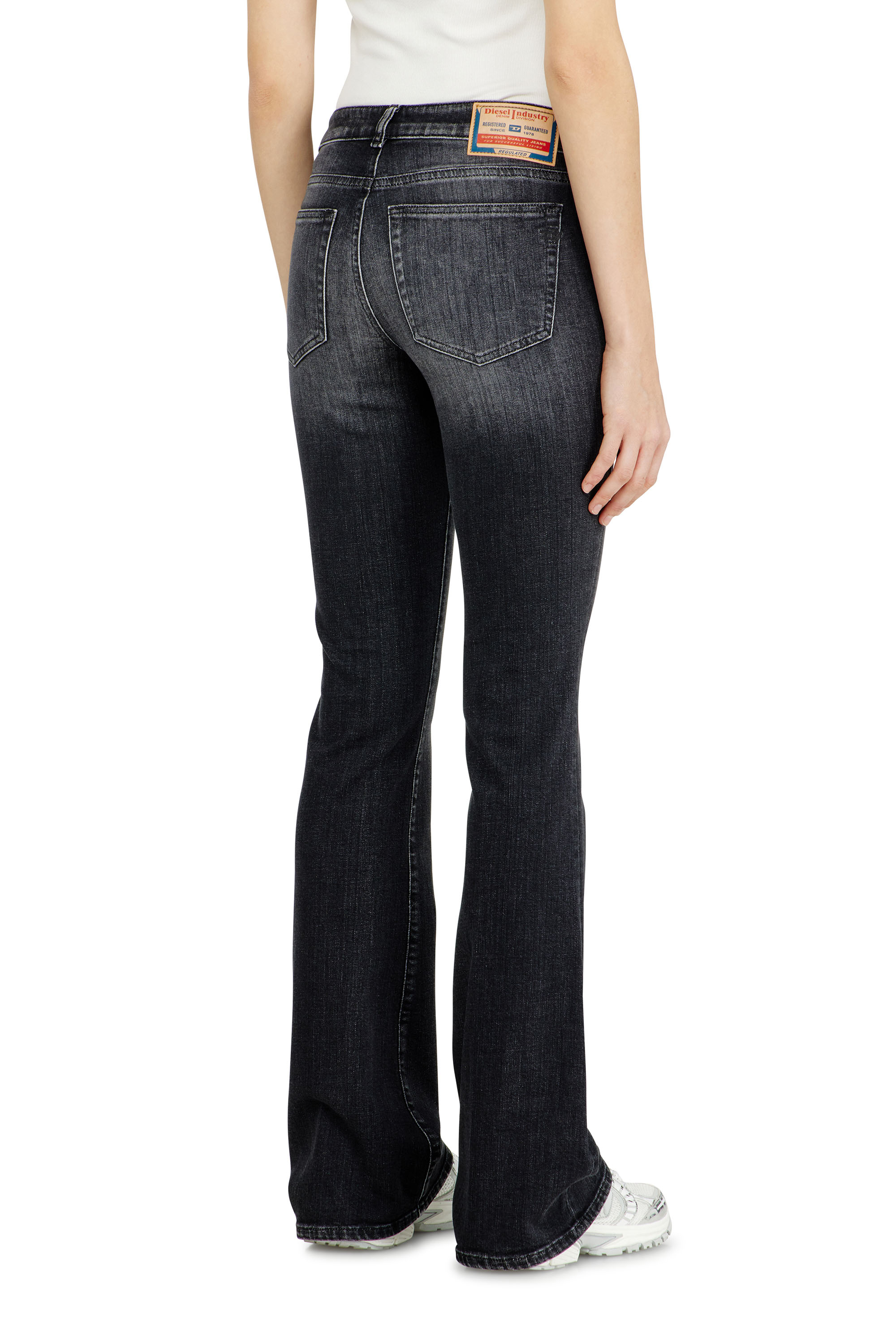 Diesel - Woman's Bootcut Jeans 1969 D-Ebbey 09L98, Black/Dark grey - 5