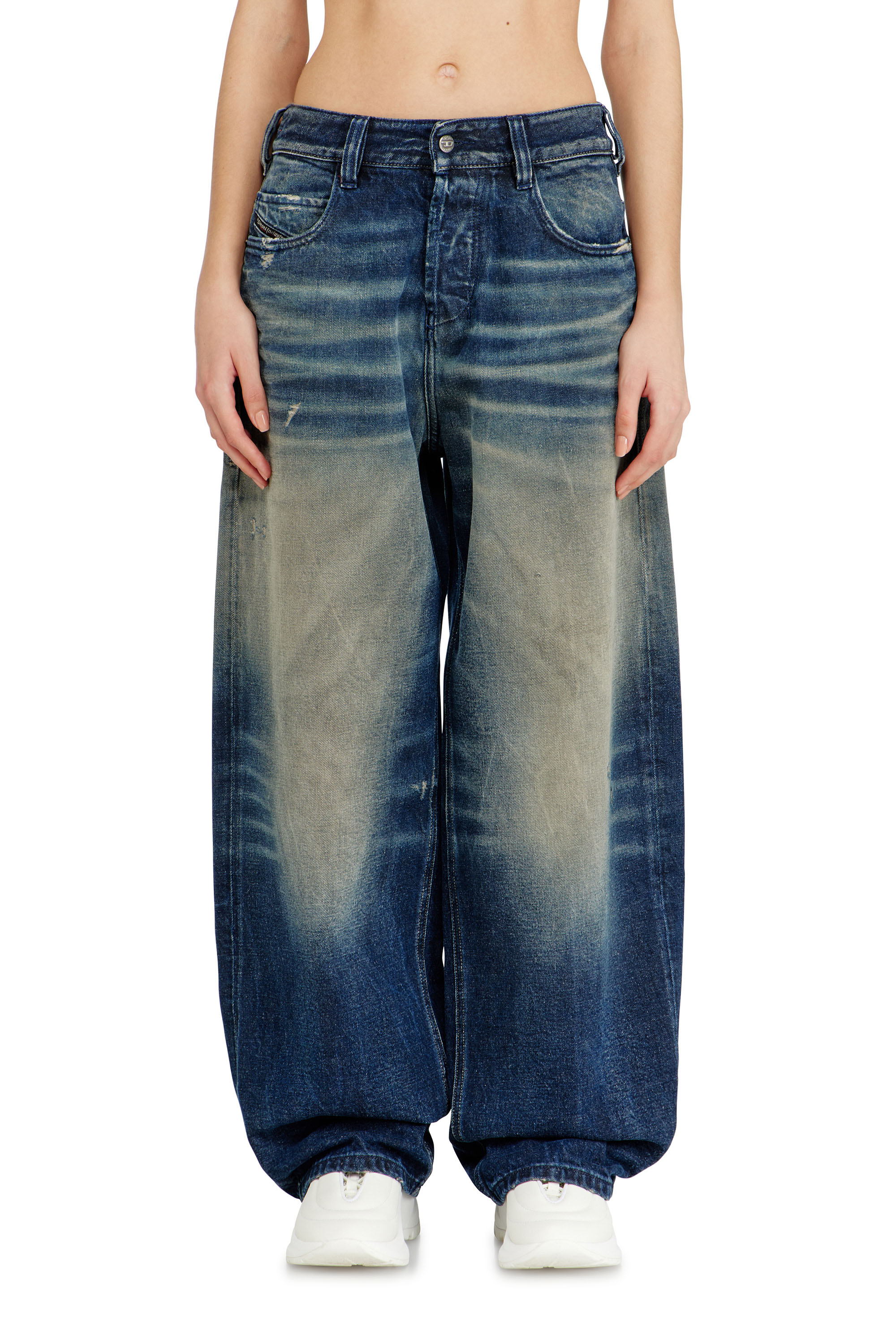 Diesel - Unisex's Relaxed Jeans 1997 D-Enim-M 007DQ, Dark Blue - 5