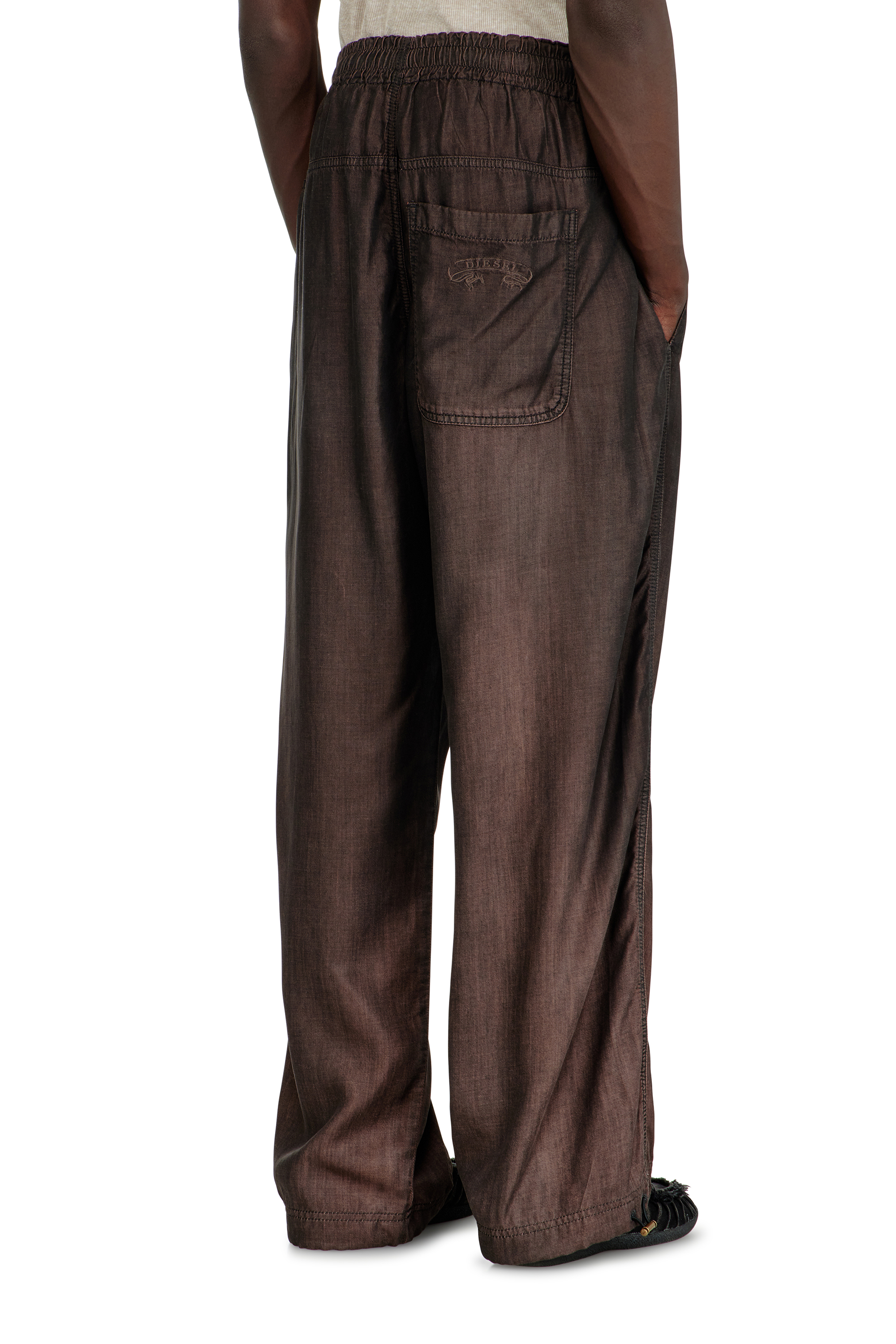 Diesel - Unisex's Relaxed Jeans D-Roder 068YF, Dark Brown - 4