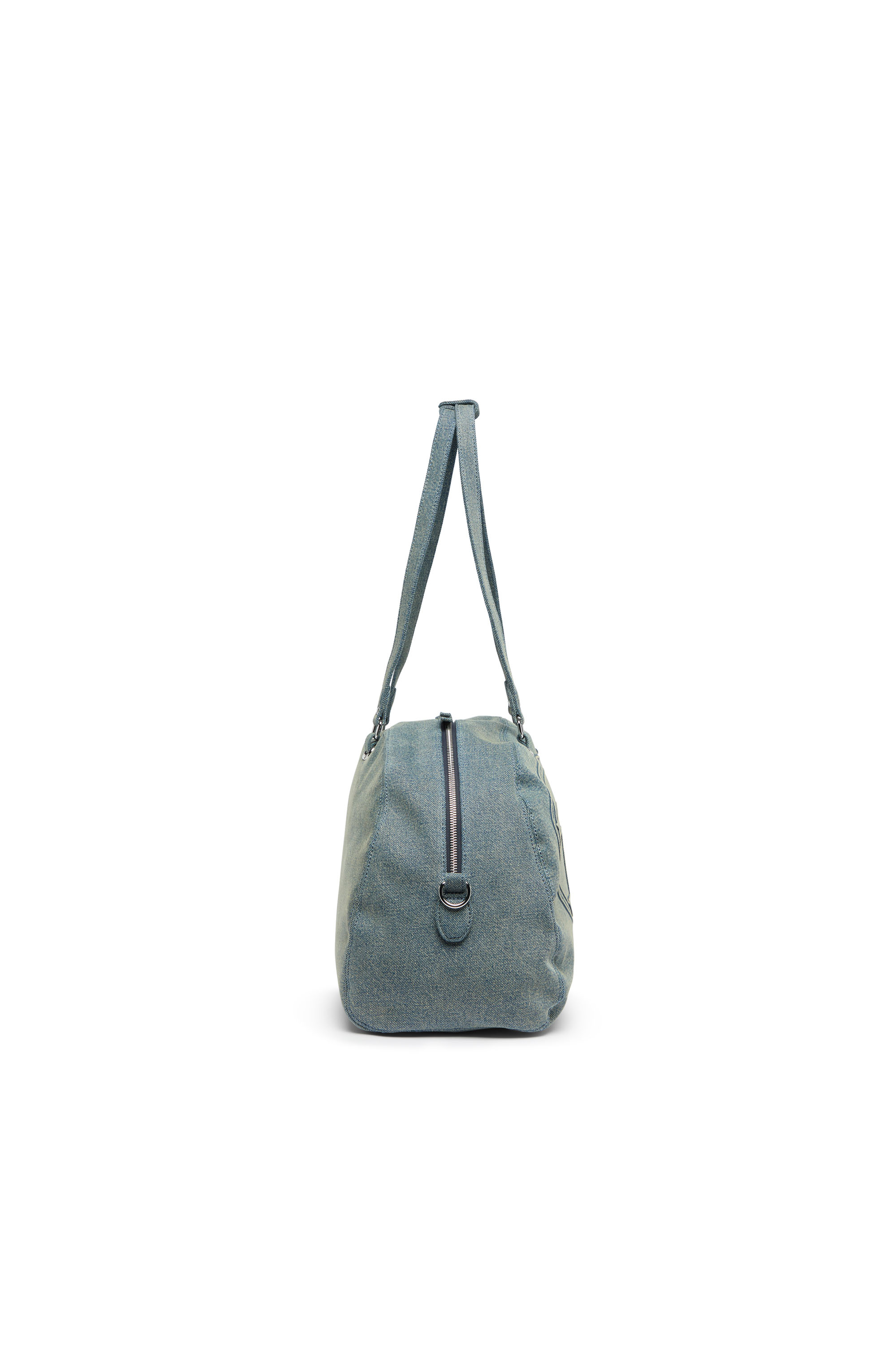 Diesel - 1DR DOME SOFT DUFFLE XL, Unisex's 1DR Dome-Duffle bag in denim with Oval D logo in Light Blue - 5