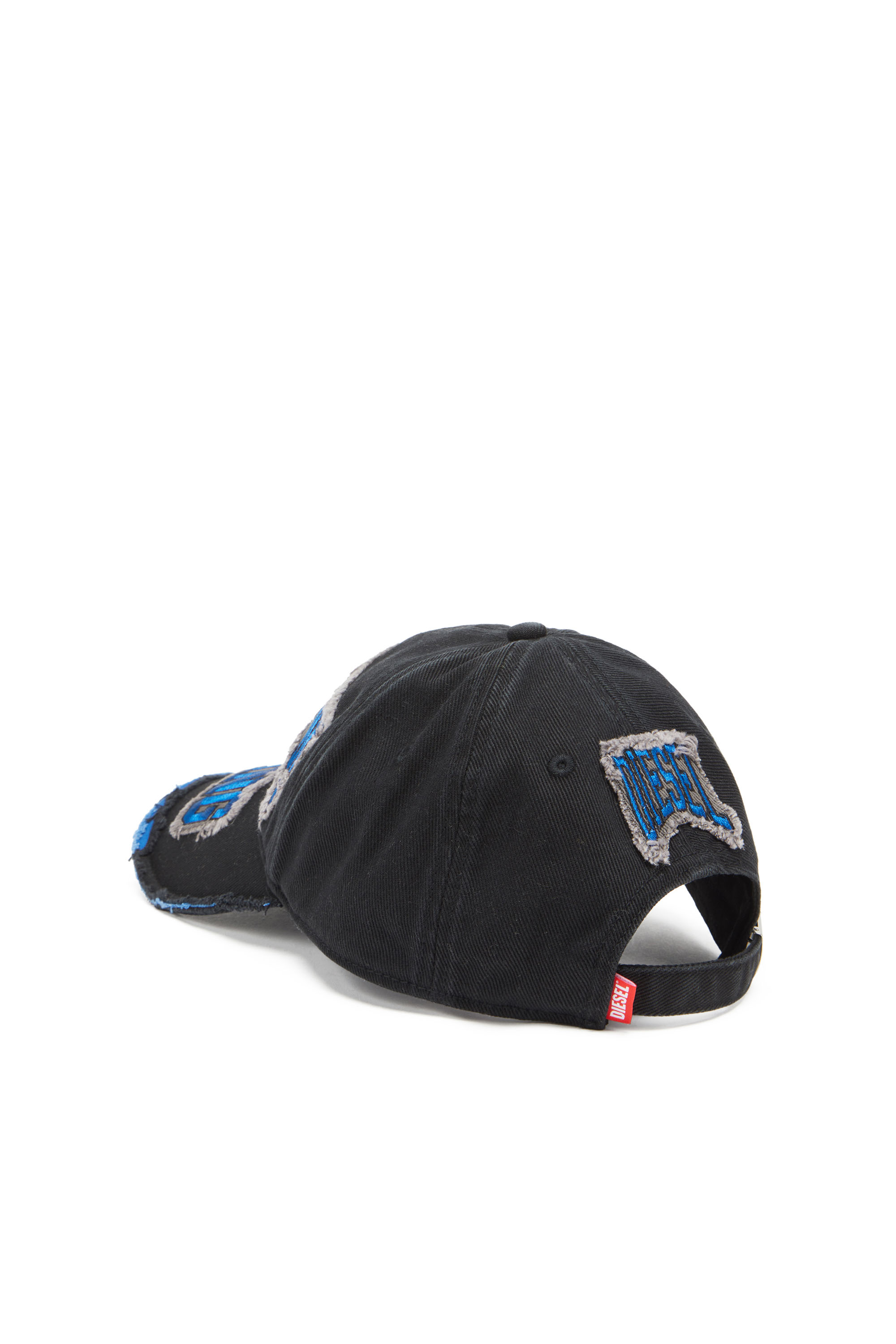 Diesel - C-GUS, Man Baseball cap with embroidered patches in Black - Image 2