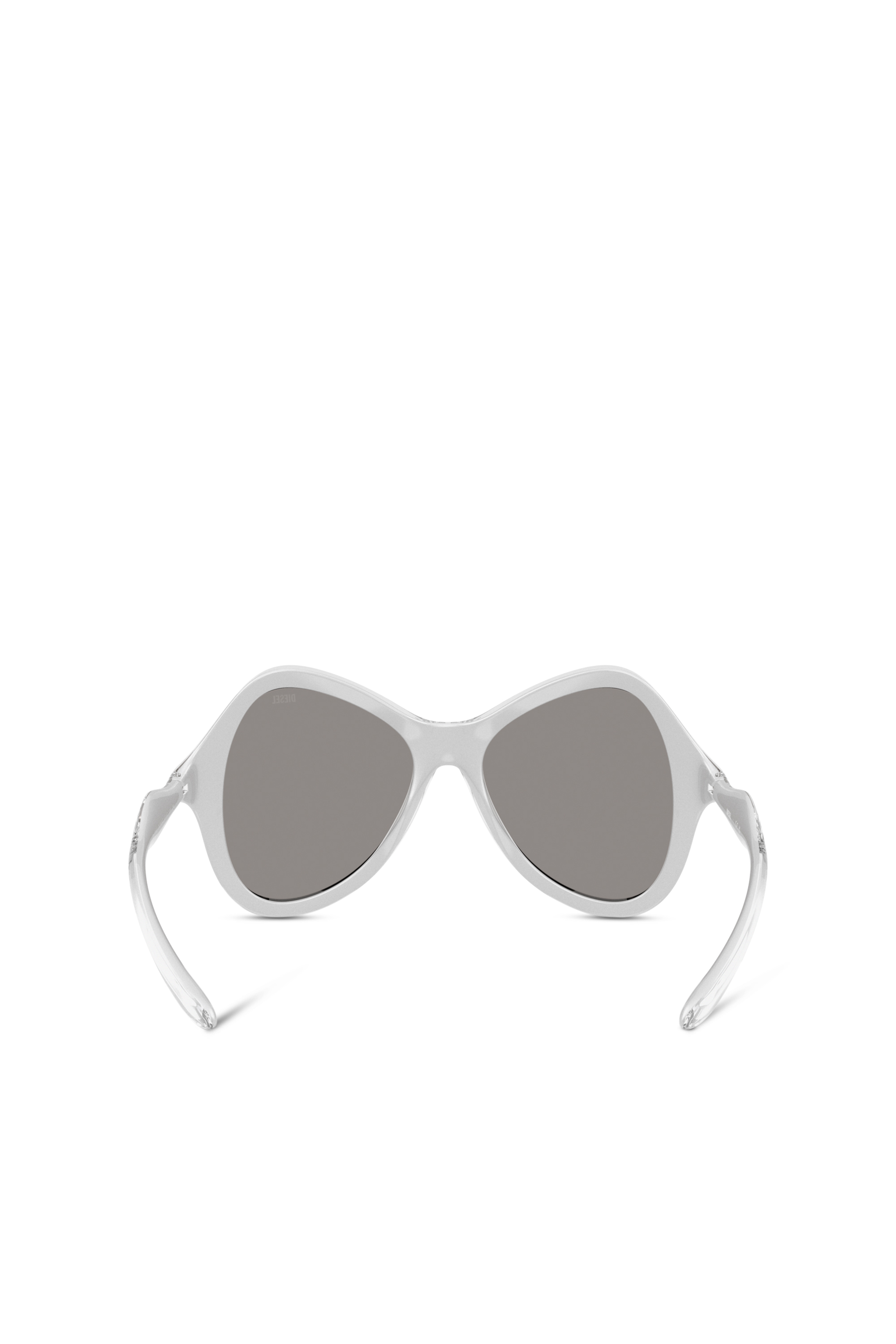 Diesel - 0DL3010U, Unisex's Cat-eye style sunglasses in Grey - 4