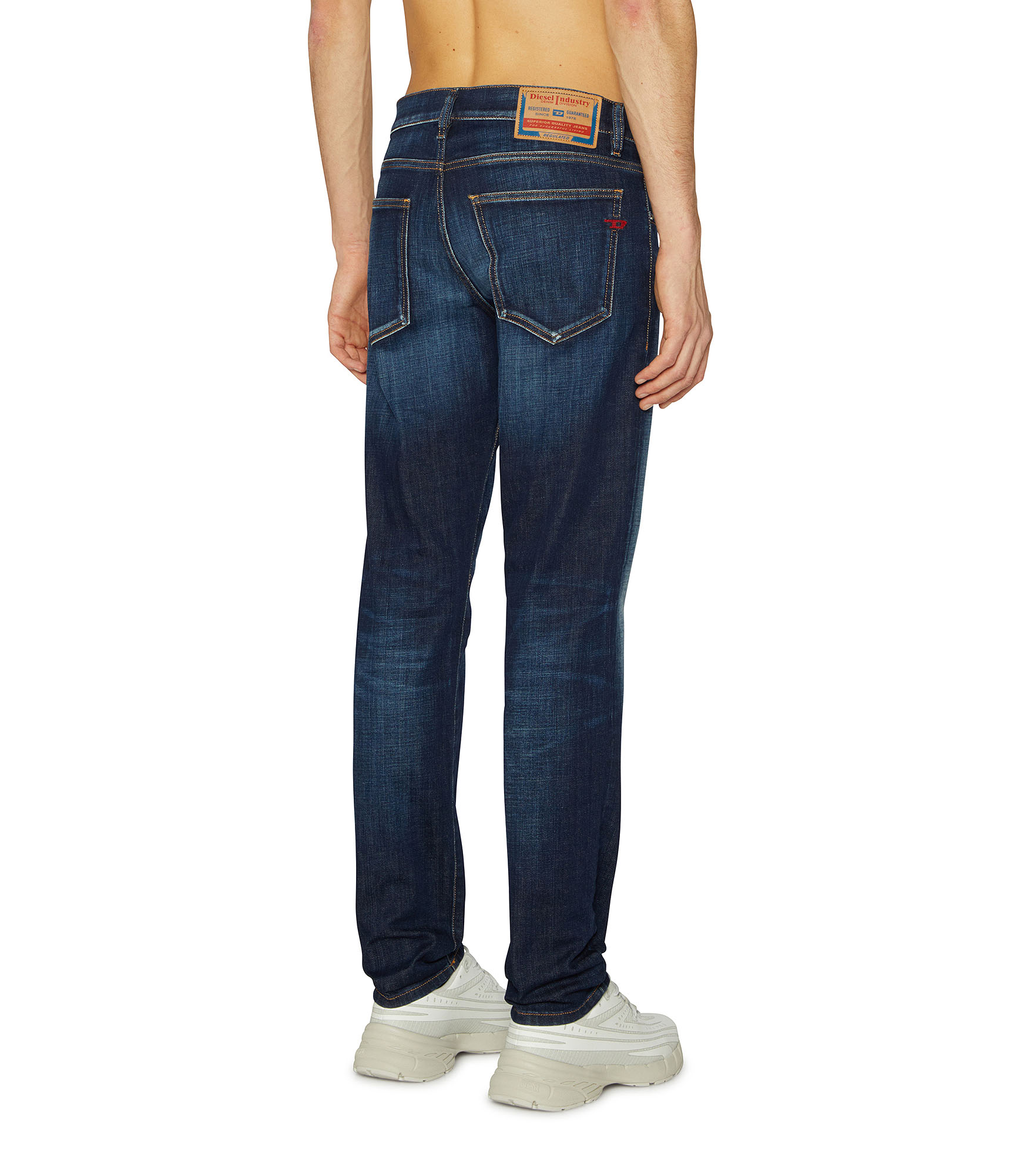 Diesel - Man's Slim Jeans 2019 D-Strukt 09L61, Medium blue - 2