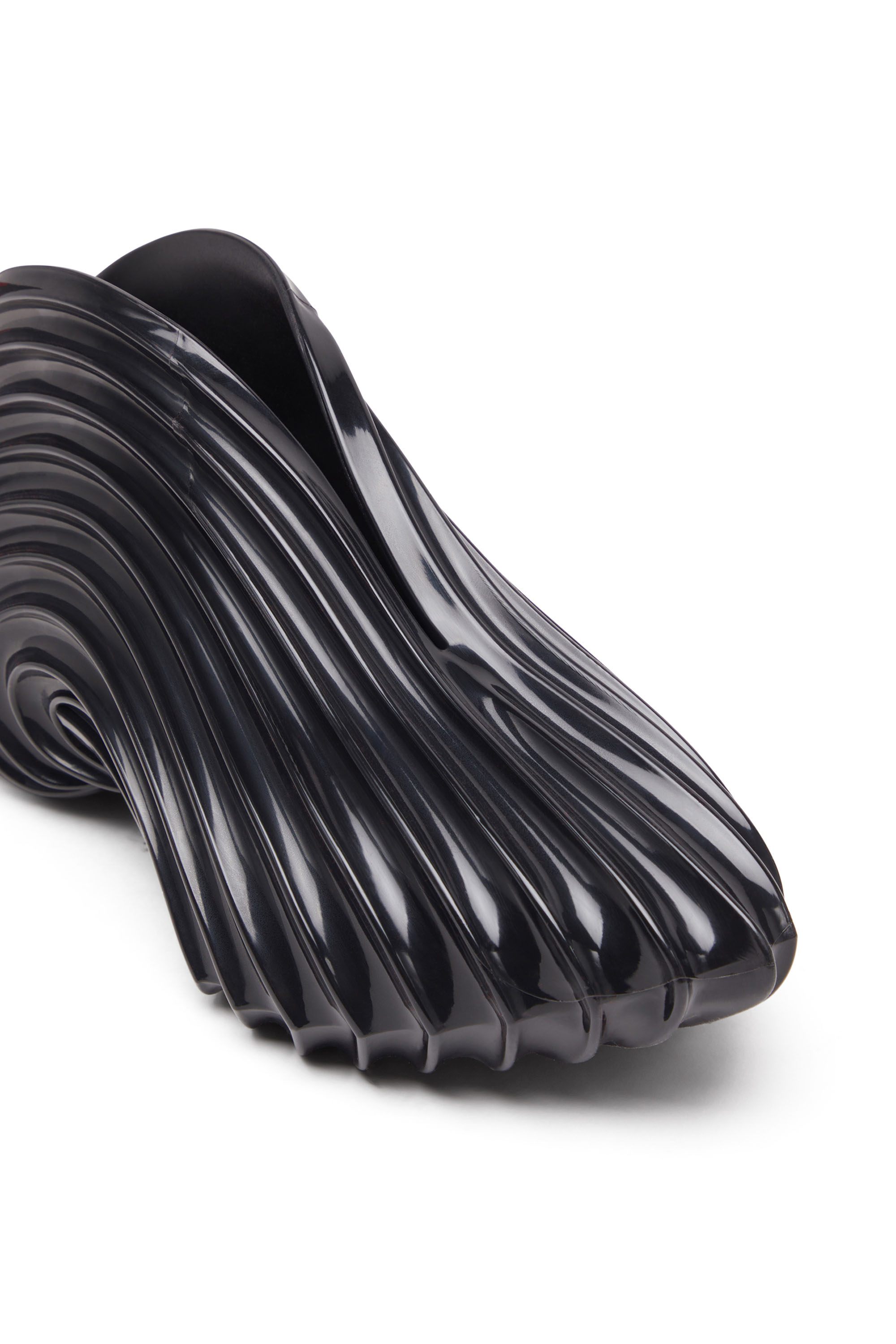 MELISSA QUANTUM SNEAKERS X, Black Diesel - MELISSA QUANTUM SNEAKERS X, Unisex's Slip-on sneaker in Melflex® in Black - 6