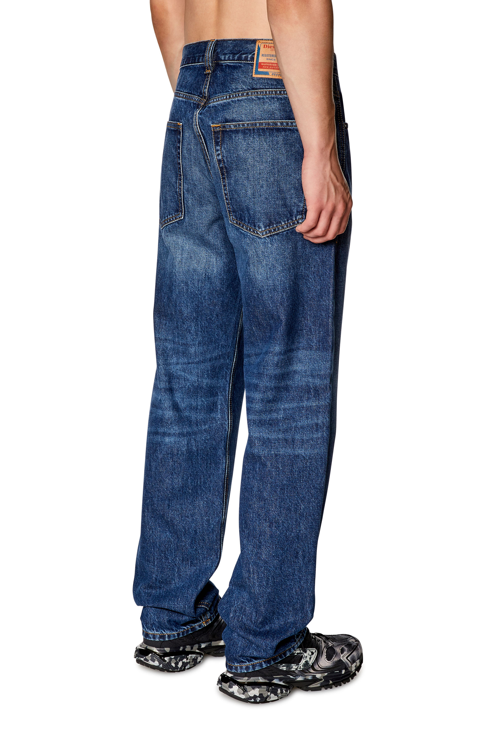 Diesel - Man Straight Jeans 2010 D-Macs 09I27, Dark Blue - Image 3