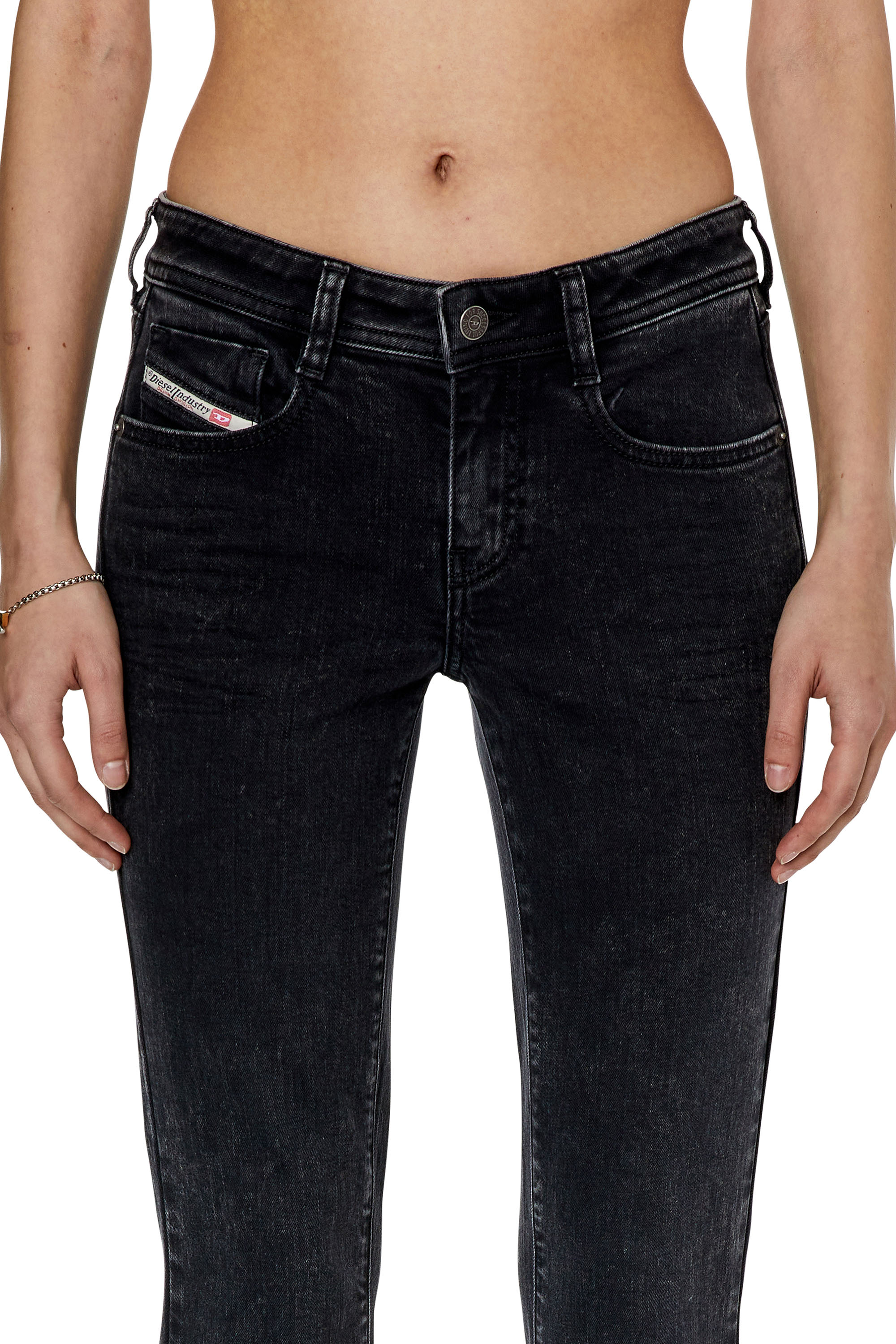 Diesel - Bootcut and Flare Jeans 1969 D-Ebbey 0ENAP, Black/Dark grey - Image 3