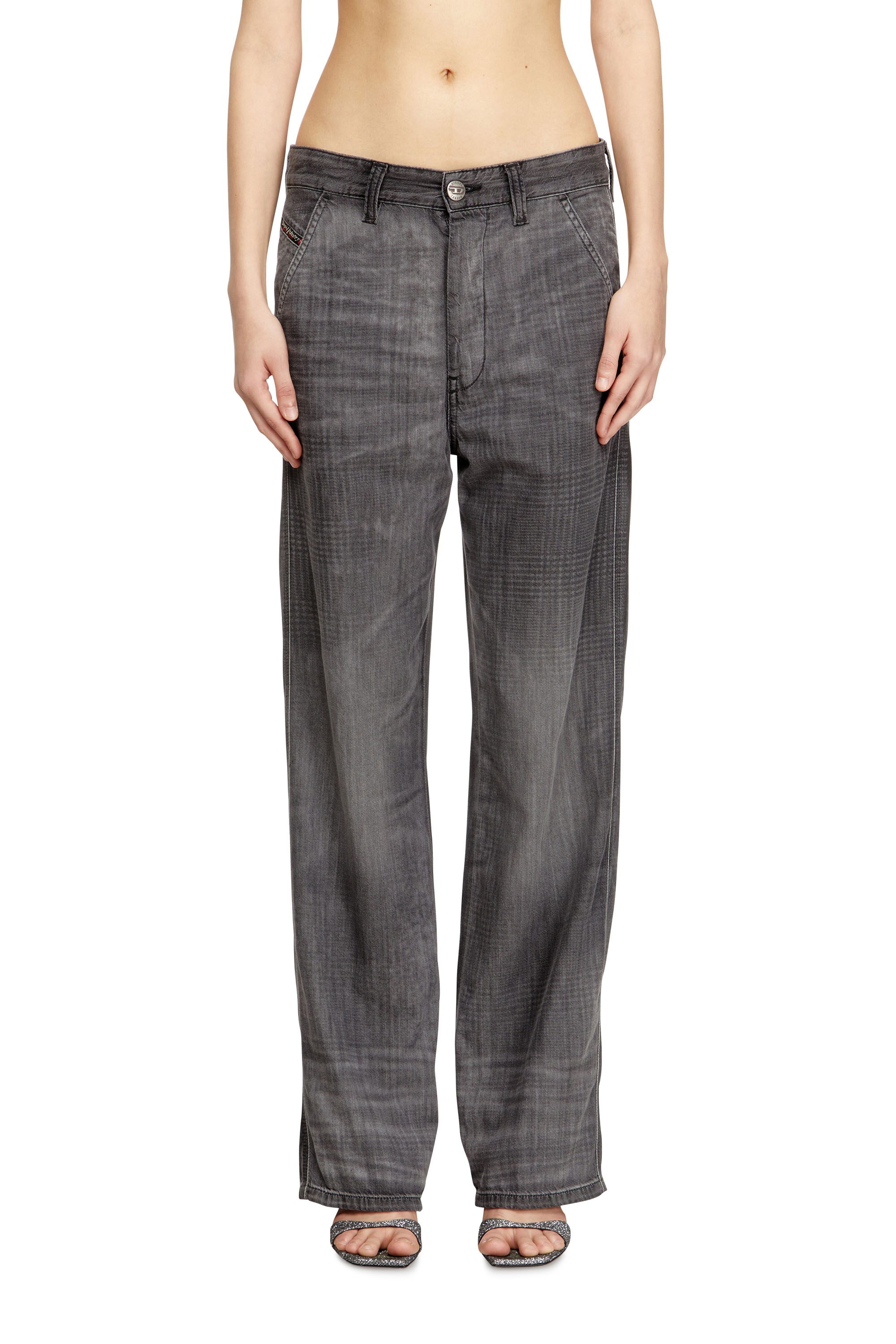 Diesel - Unisex's Regular Jeans D-Phant-chino 068UJ, Grey - 1