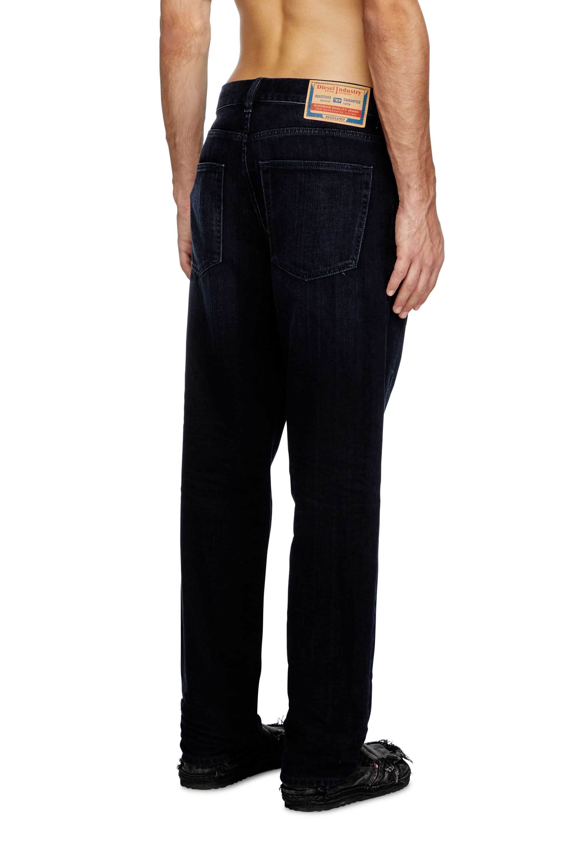 Diesel - Man's Regular Jeans 2010 D-Macs 09L54, Dark Blue - 3