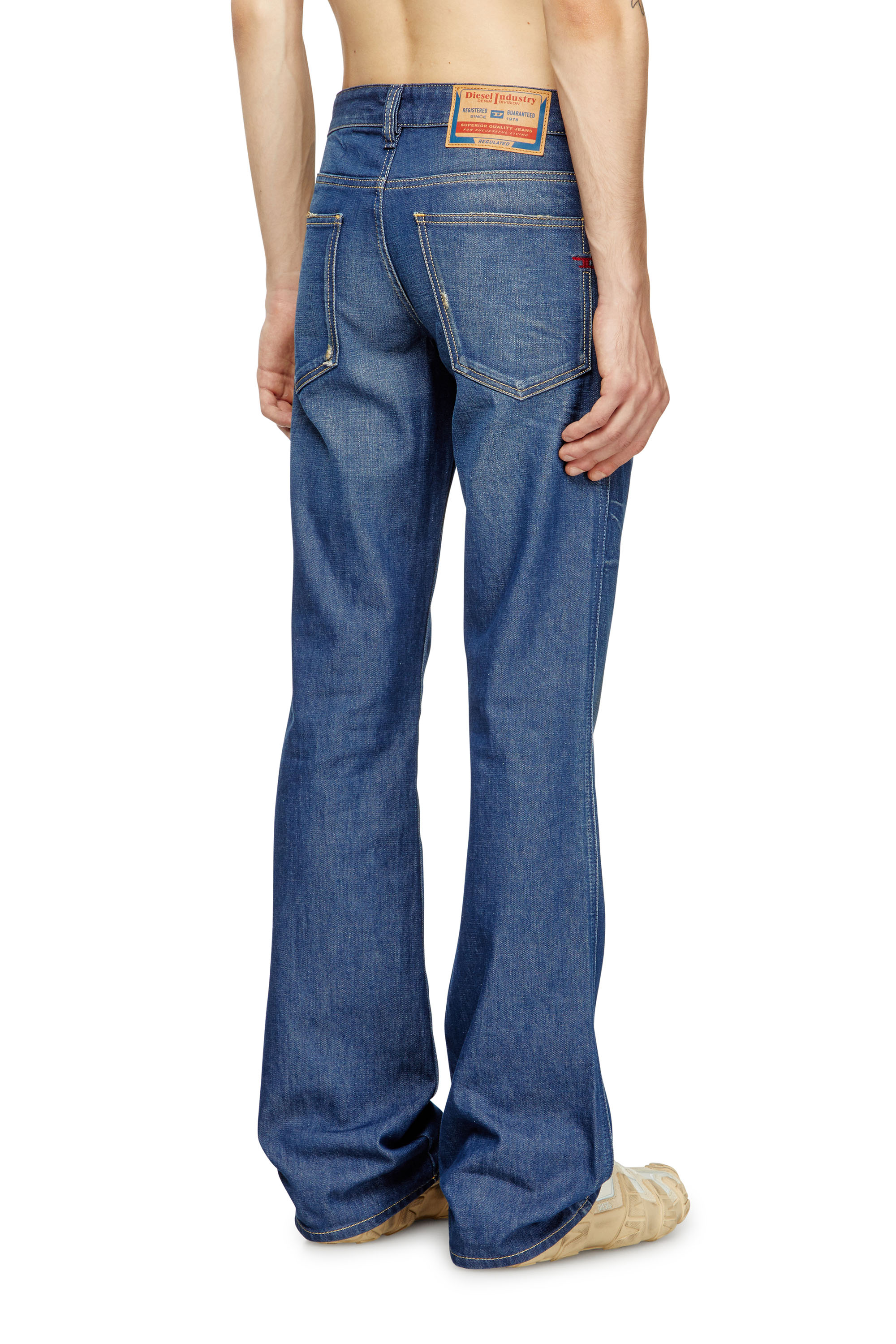 Diesel - Man's Bootcut Jeans 1998 D-Buck 09M60, Dark Blue - 4