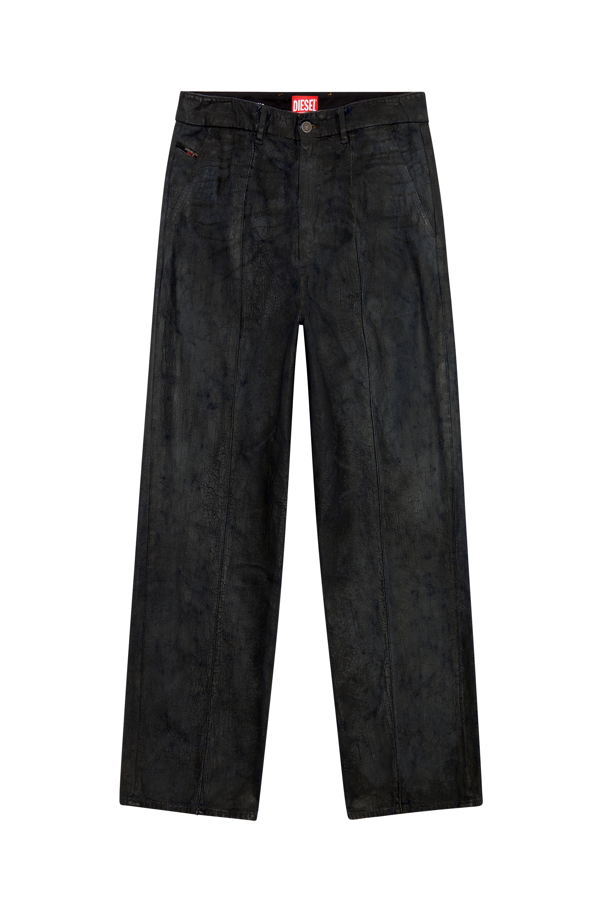 Diesel - Man Straight Jeans D-Chino-Work 0PGAZ, Black - Image 6