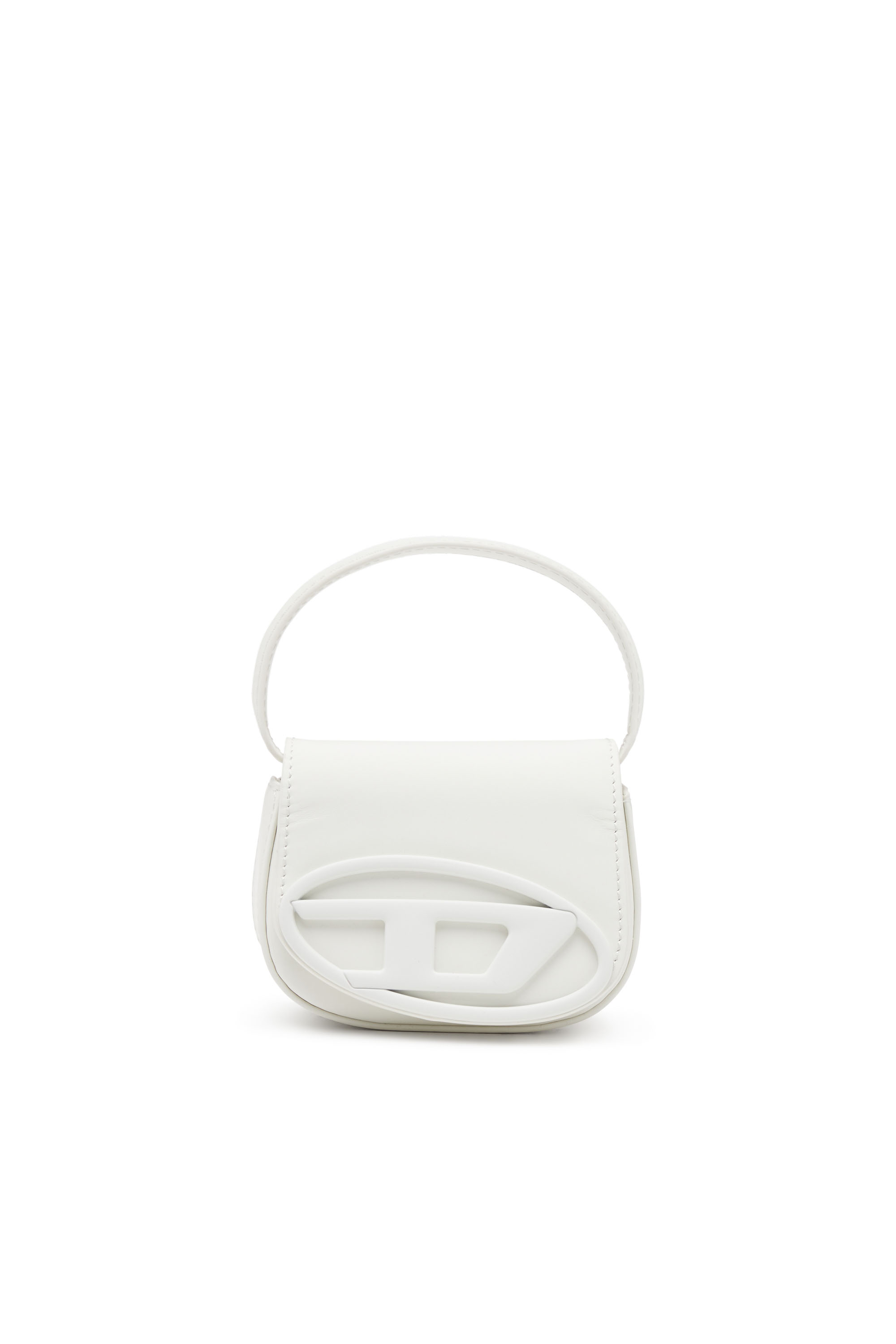 Diesel - 1DR XS, Woman 1DR Xs-Iconic mini bag in matte leather in White - Image 6
