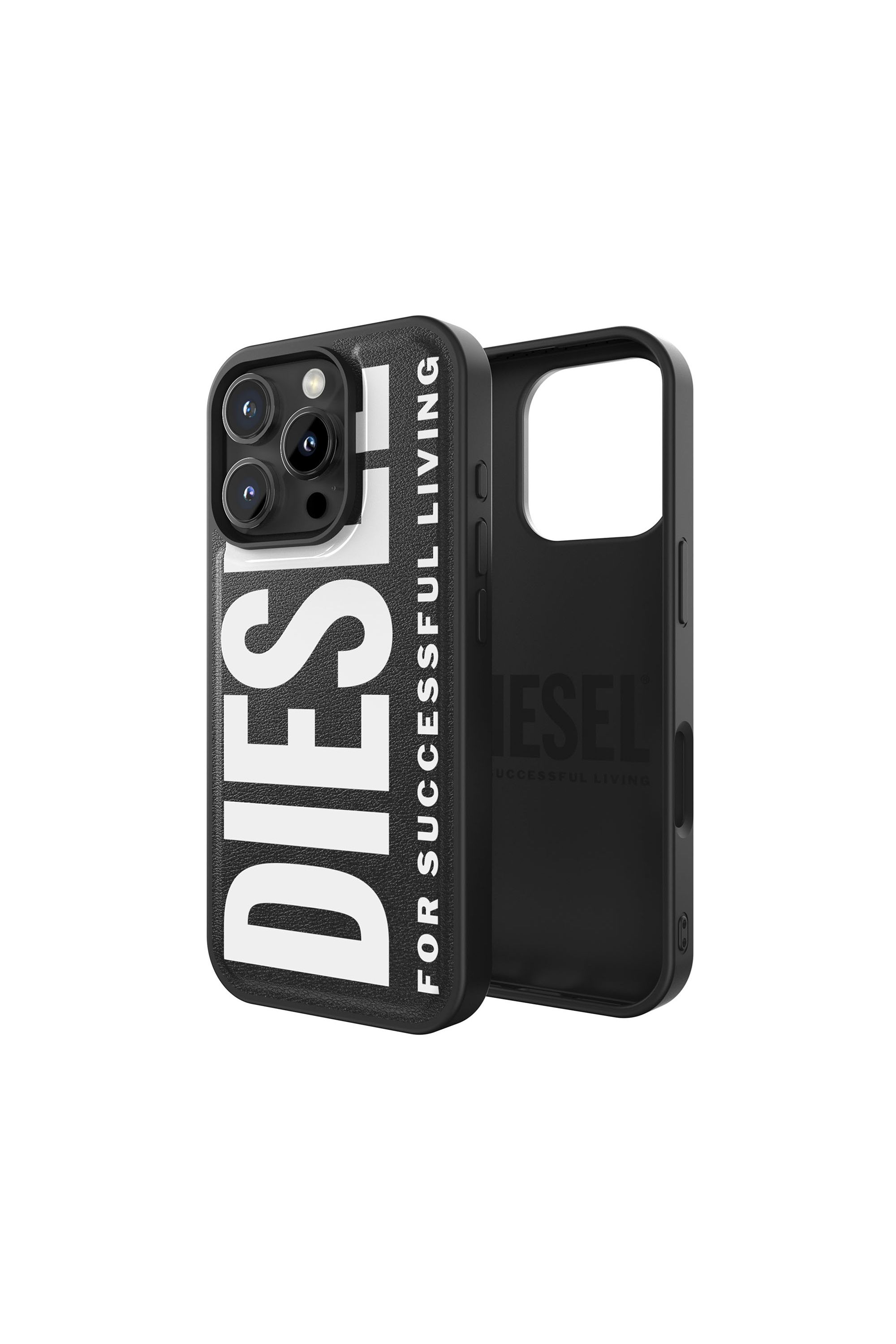 Diesel - 60128 MOULDED CASE, Unisex's Moulded Case with Magsafe for iP 16 Pro in Black - 1