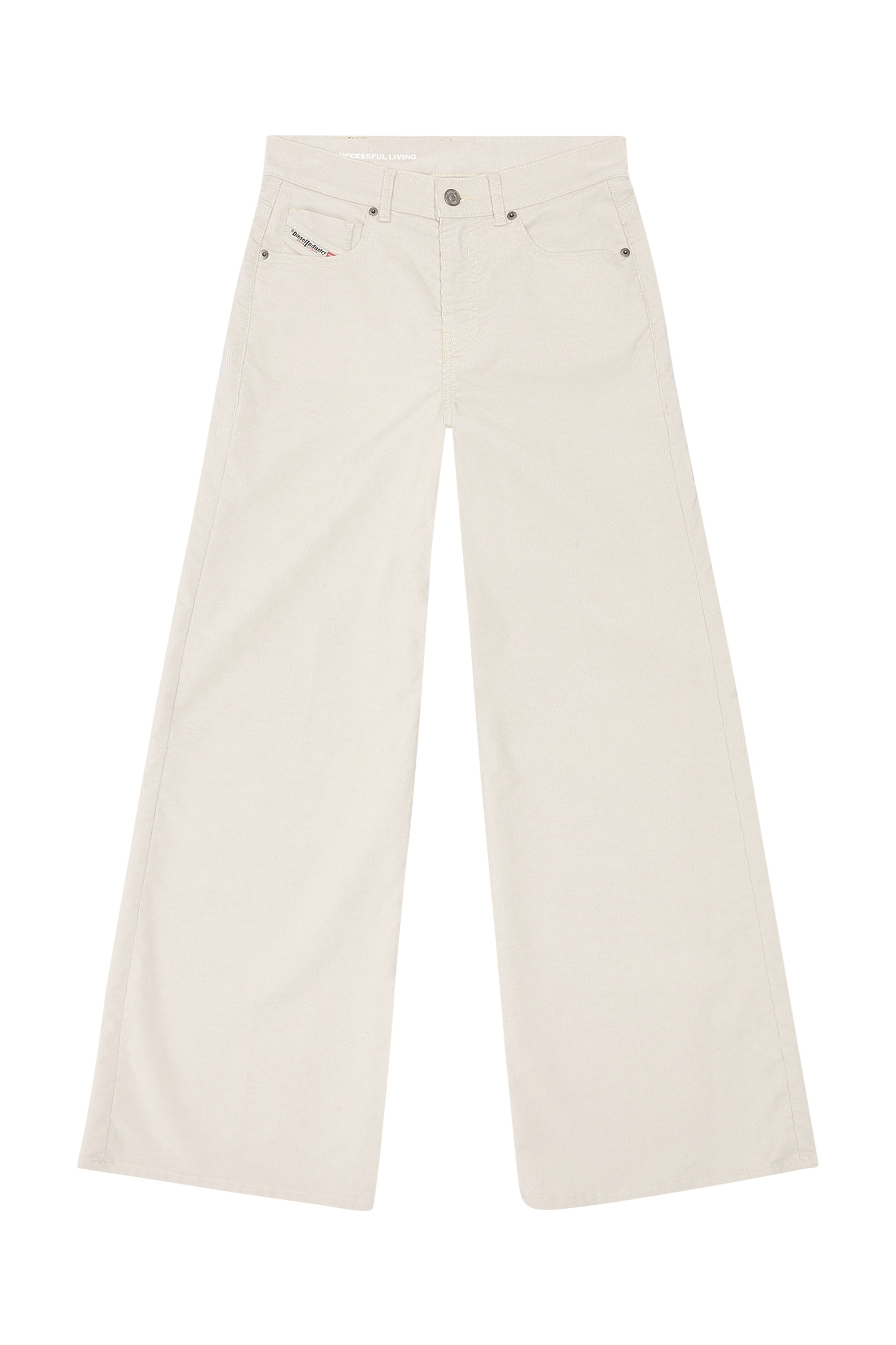 Diesel - Woman Bootcut and Flare Jeans 1978 D-Akemi 068JG, White - Image 5