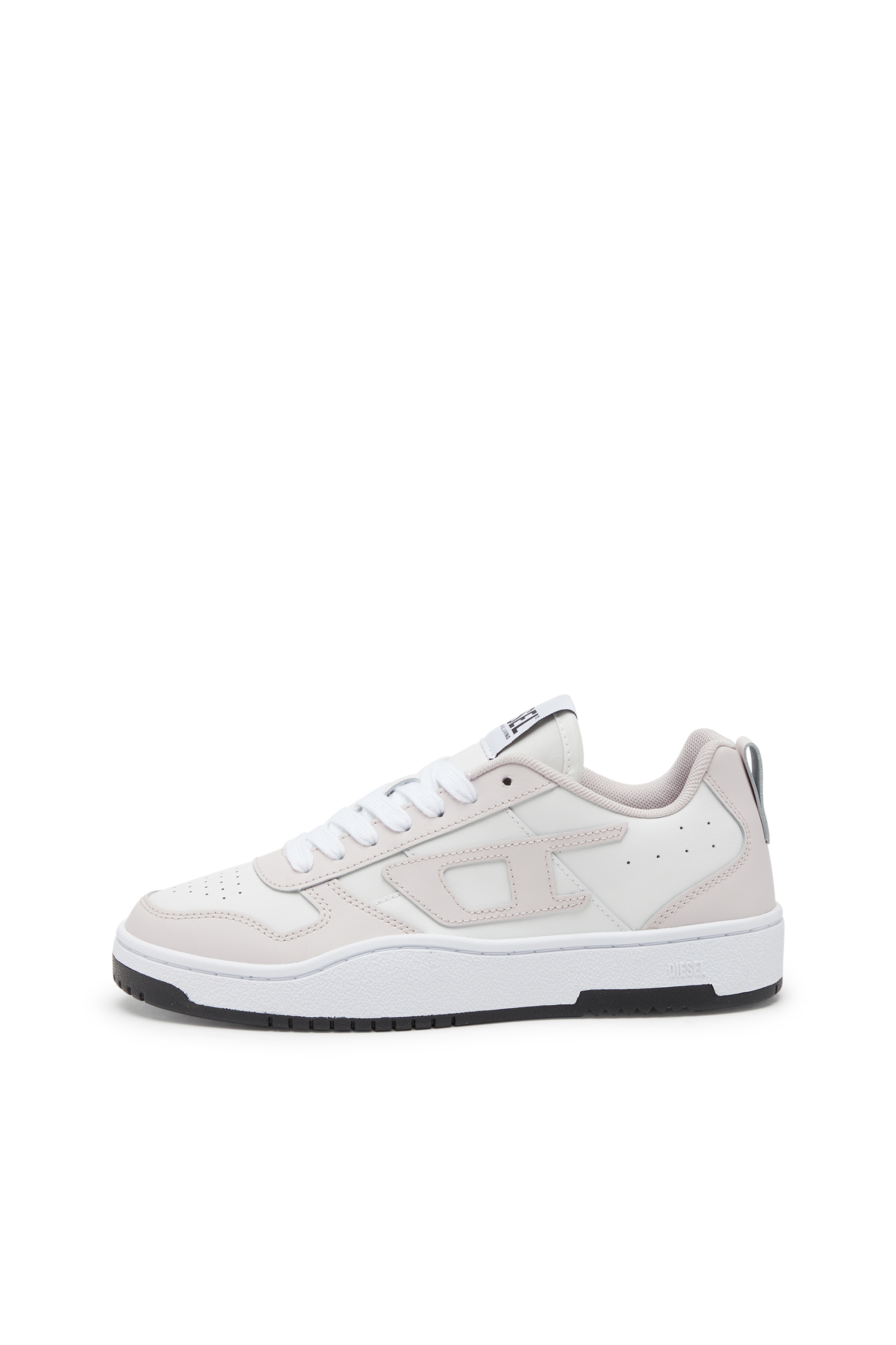 Diesel - S-UKIYO V2 LOW W, Woman S-Ukiyo Low-Low-top sneakers in leather and nylon in Multicolor - Image 7