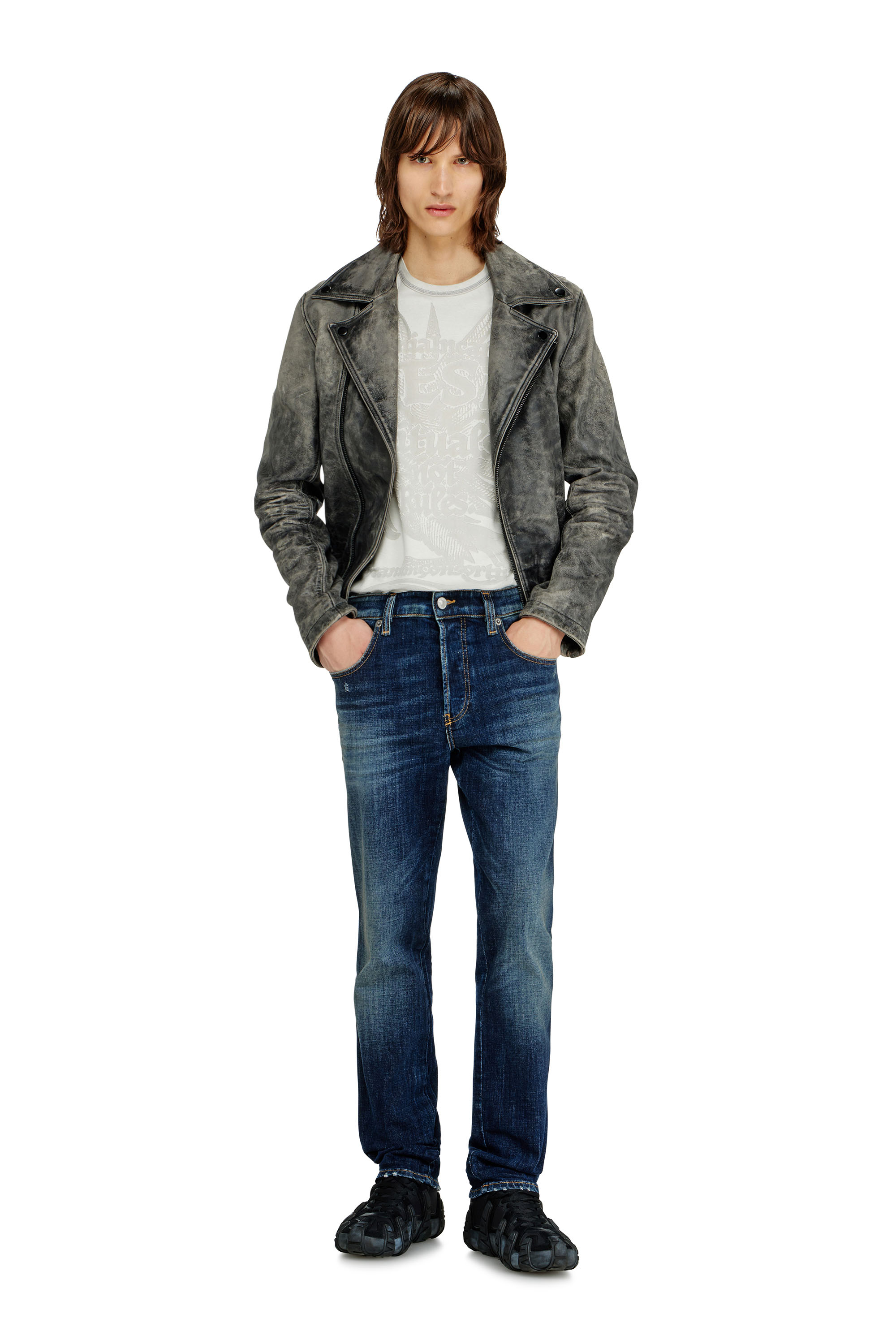 Diesel - Man's Slim Jeans 1993 D-Vyl 0ADBN, Dark Blue - 3