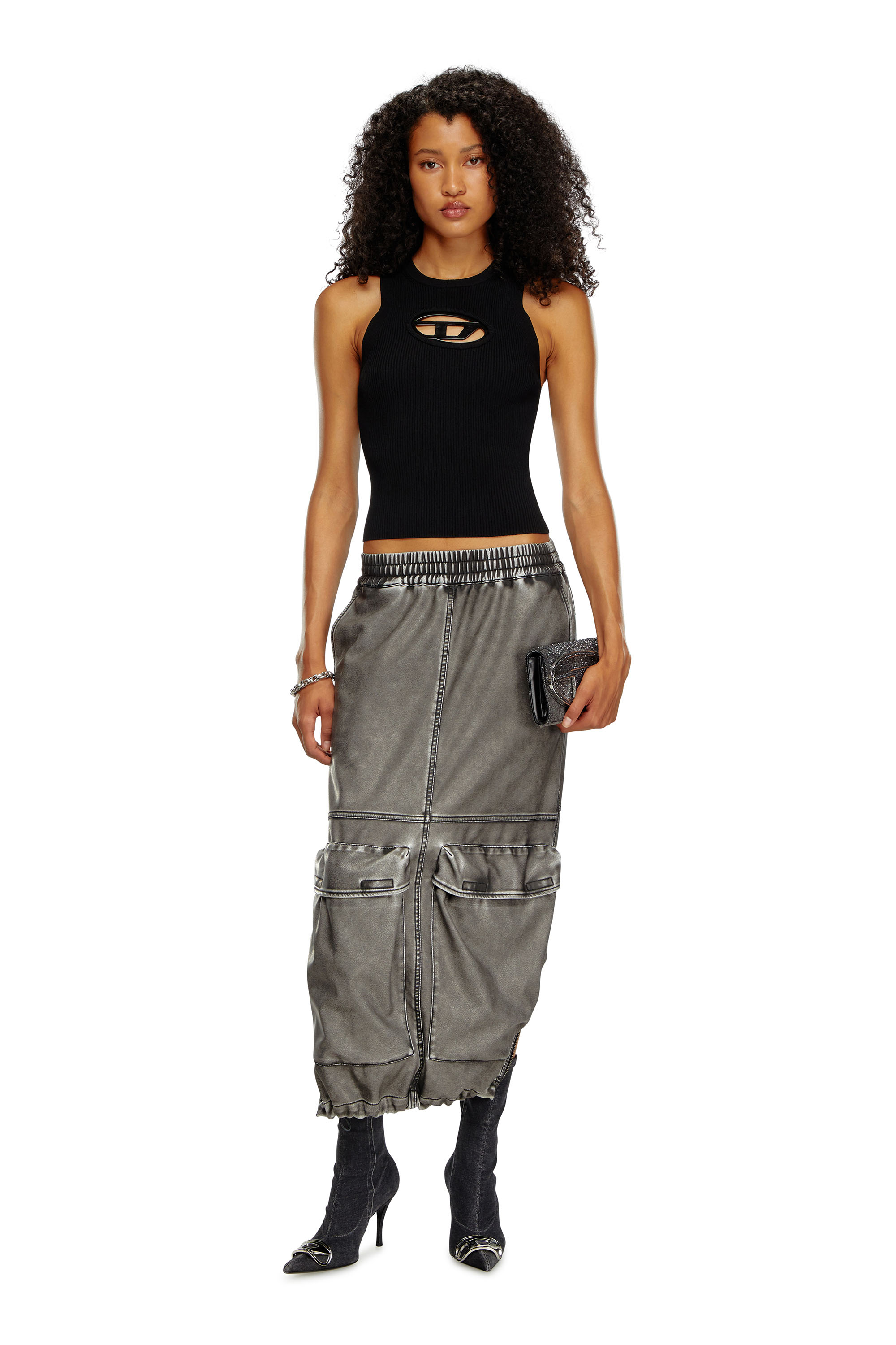 Diesel - M-ONERVA-TOP, Black - Image 2