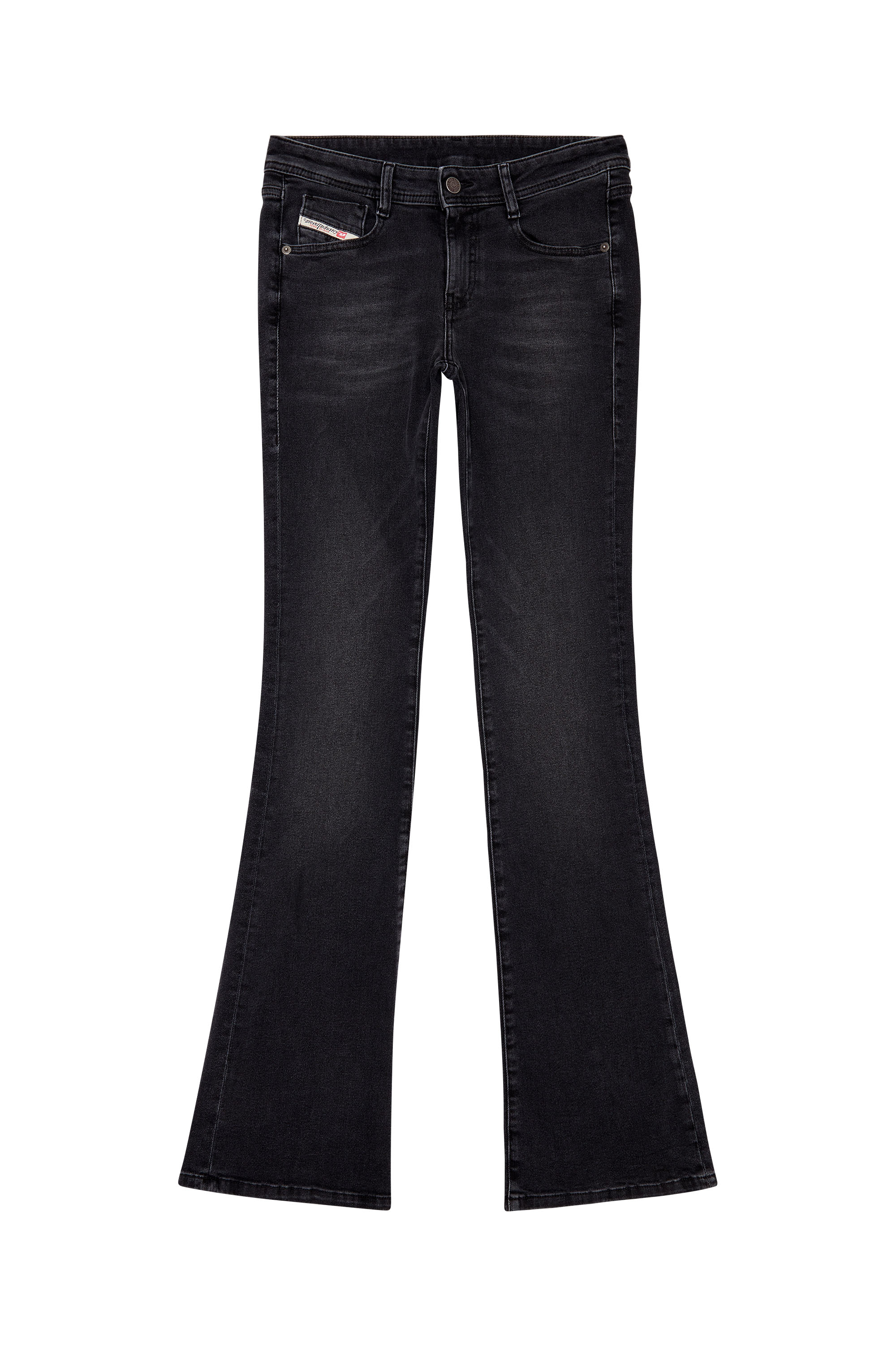 Diesel - Woman Bootcut and Flare Jeans 1969 D-Ebbey 0PFAS, Black/Dark grey - Image 5